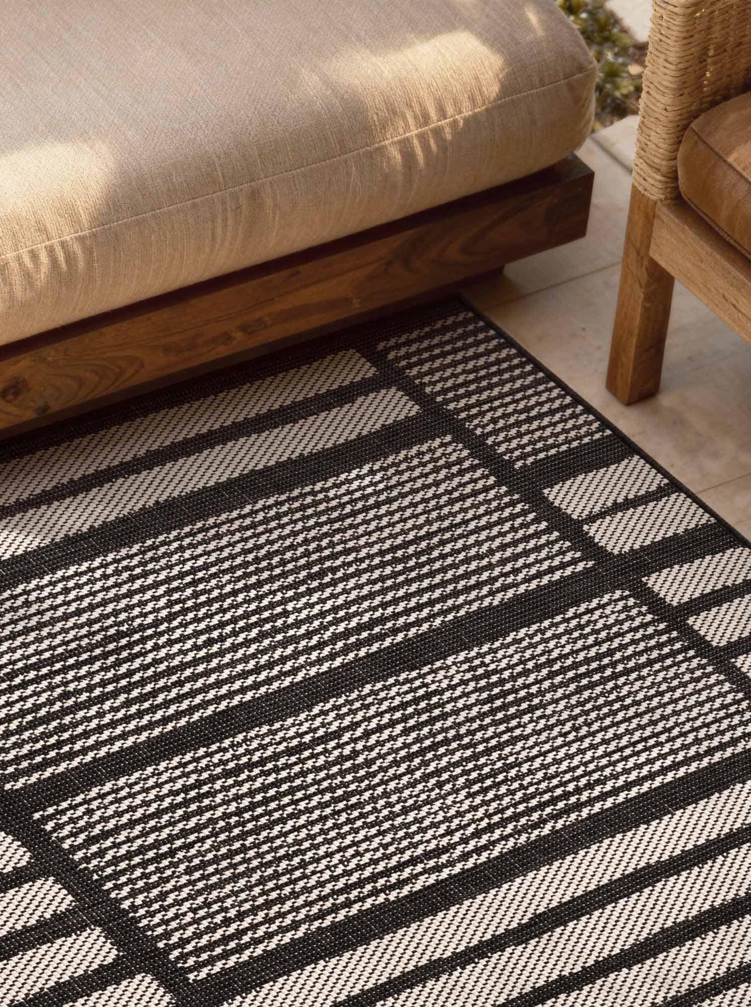 Ted Baker Tapis »Allington , Wendeteppich« Rectangulaire 8 mm Höhe Tapis design, résistant aux intempéries, facile d'entretien, moderne, salon, terrasse