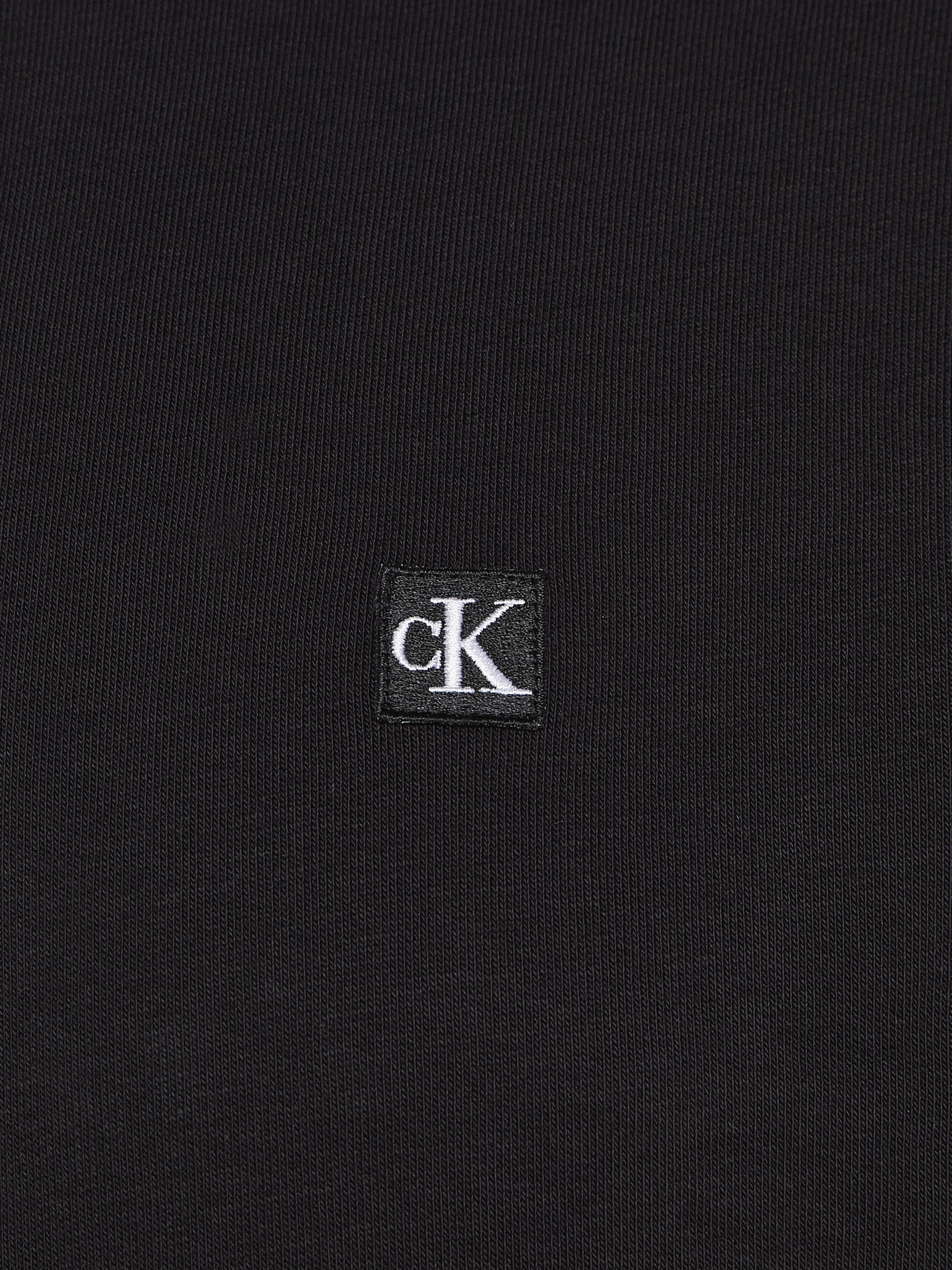Calvin Klein Jeans Plus Kapuzensweatshirt »PLUS CK EMBRO BADGE HOODIE«, Grosse Grössen