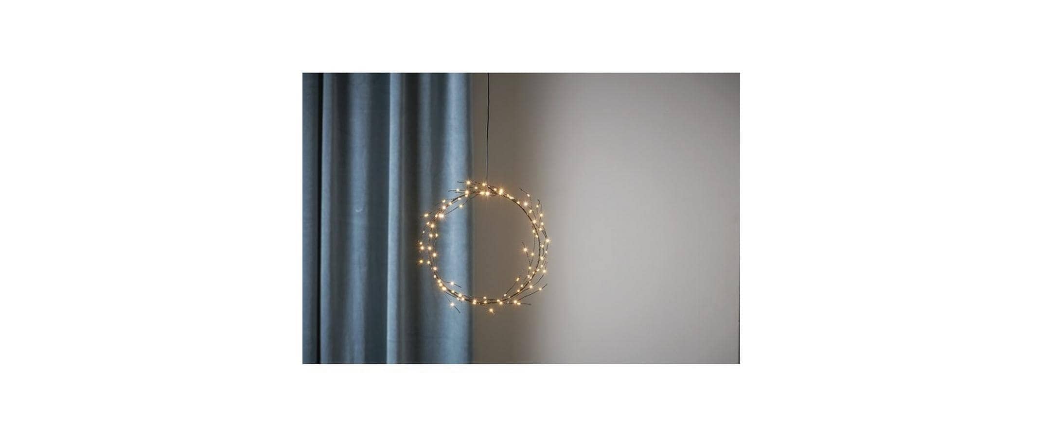   Dekohänger »LED-Weihnachtskranz«
