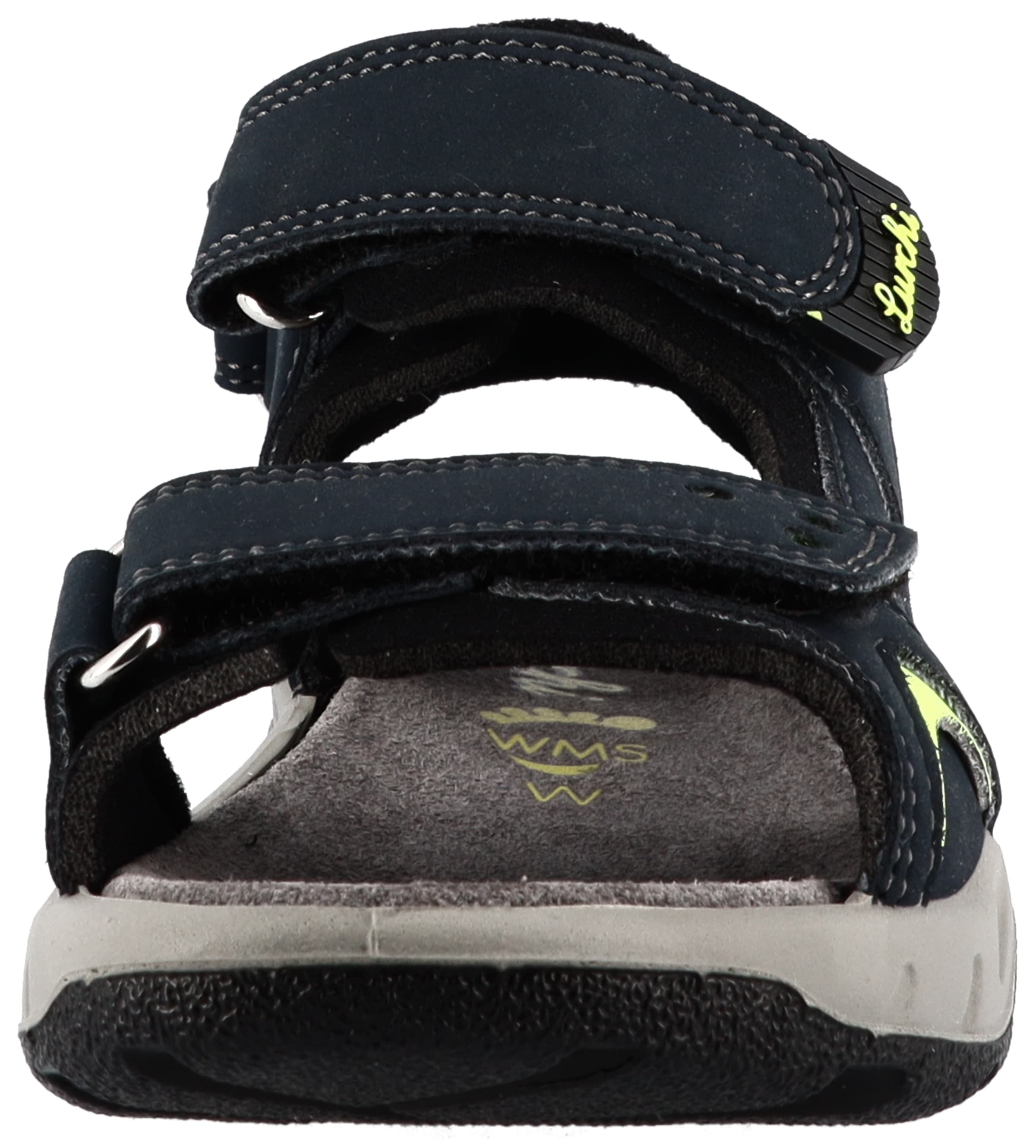 Lurchi Sandale »Oweno«  chaussure à velcro avec couleurs néon, gabarit de taille à télécharger