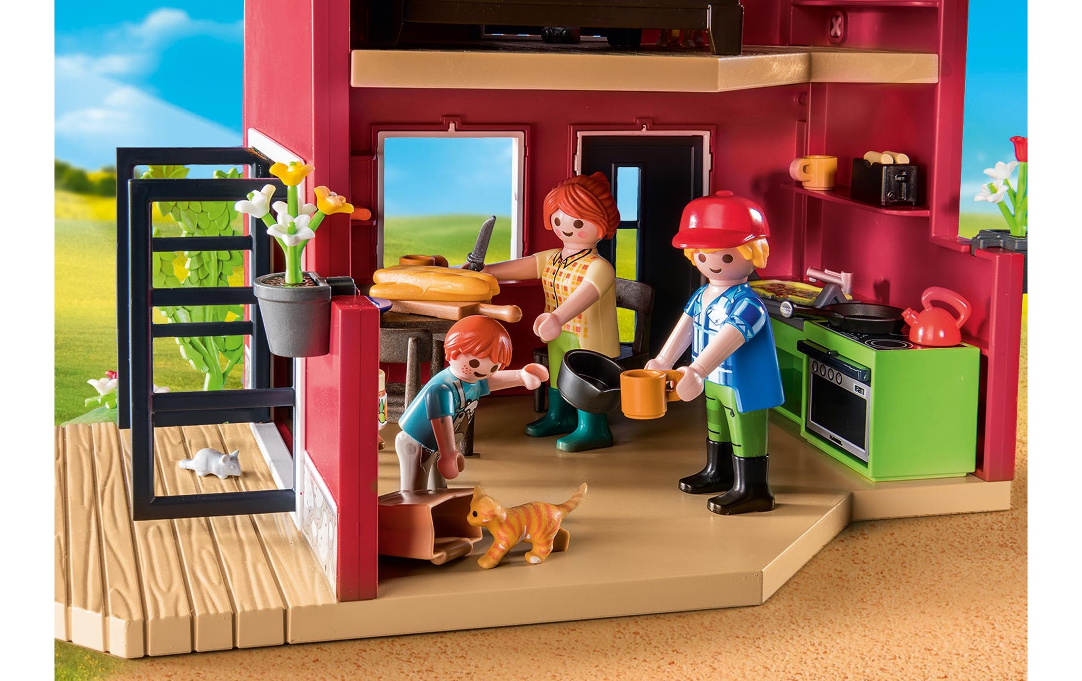 Playmobil® Spielbausteine »Country Bauernhaus 71248«, (137 St.)