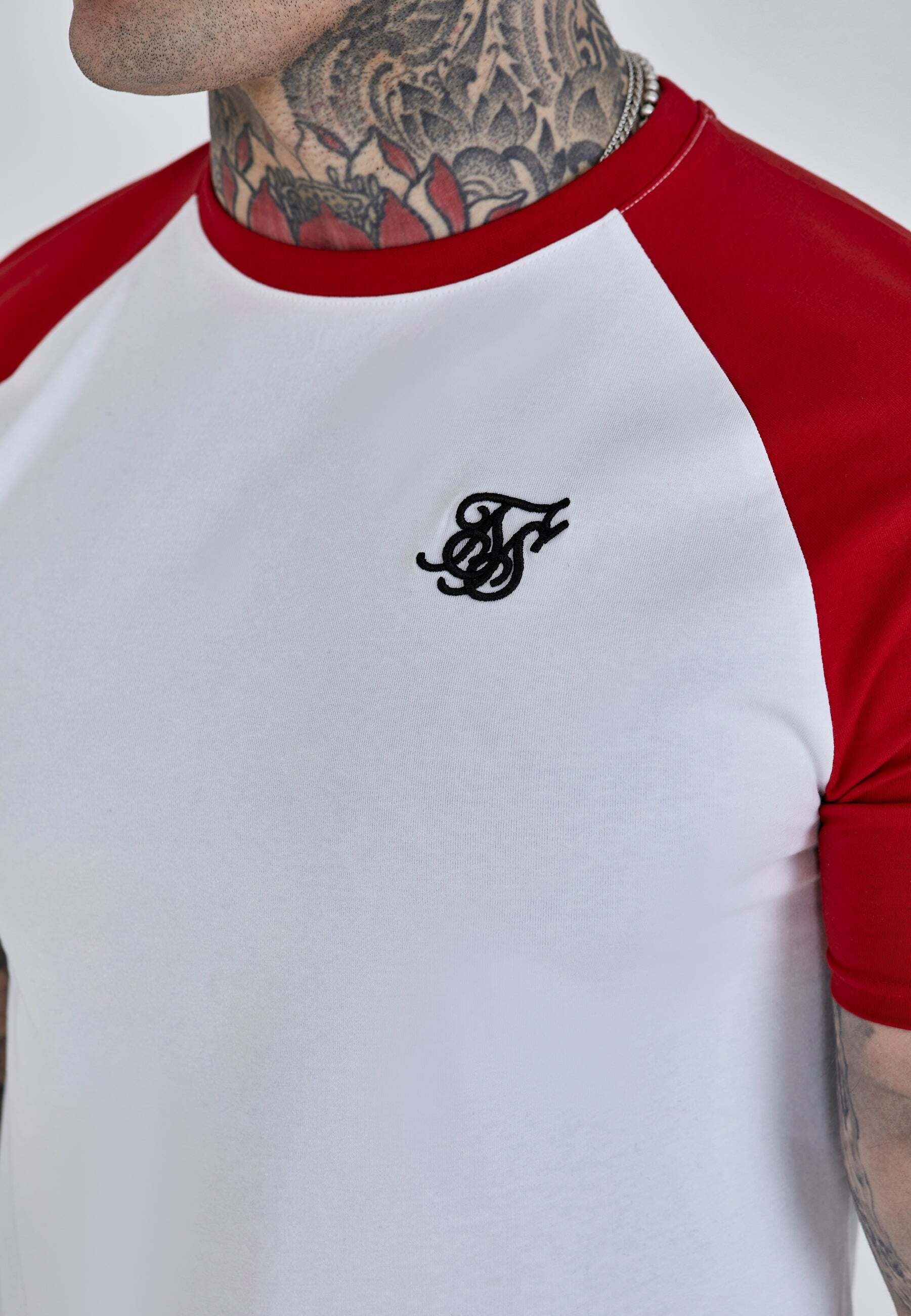 Siksilk T-Shirt »Siksilk T-Shirt Raglan T-Shirt«