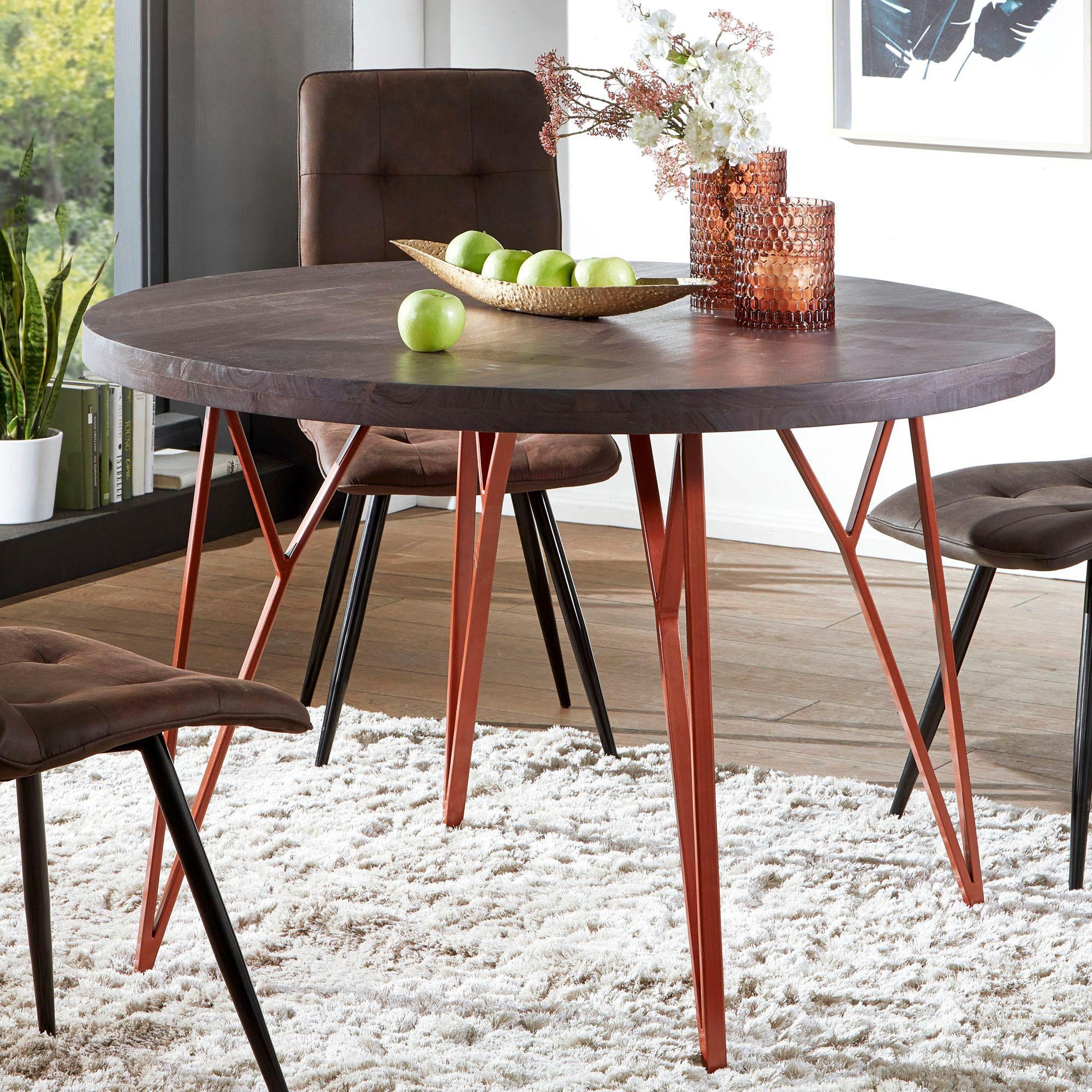 Image of Home affaire Esstisch »Industrial«, Durchmesser 118 cm bei Ackermann Versand Schweiz