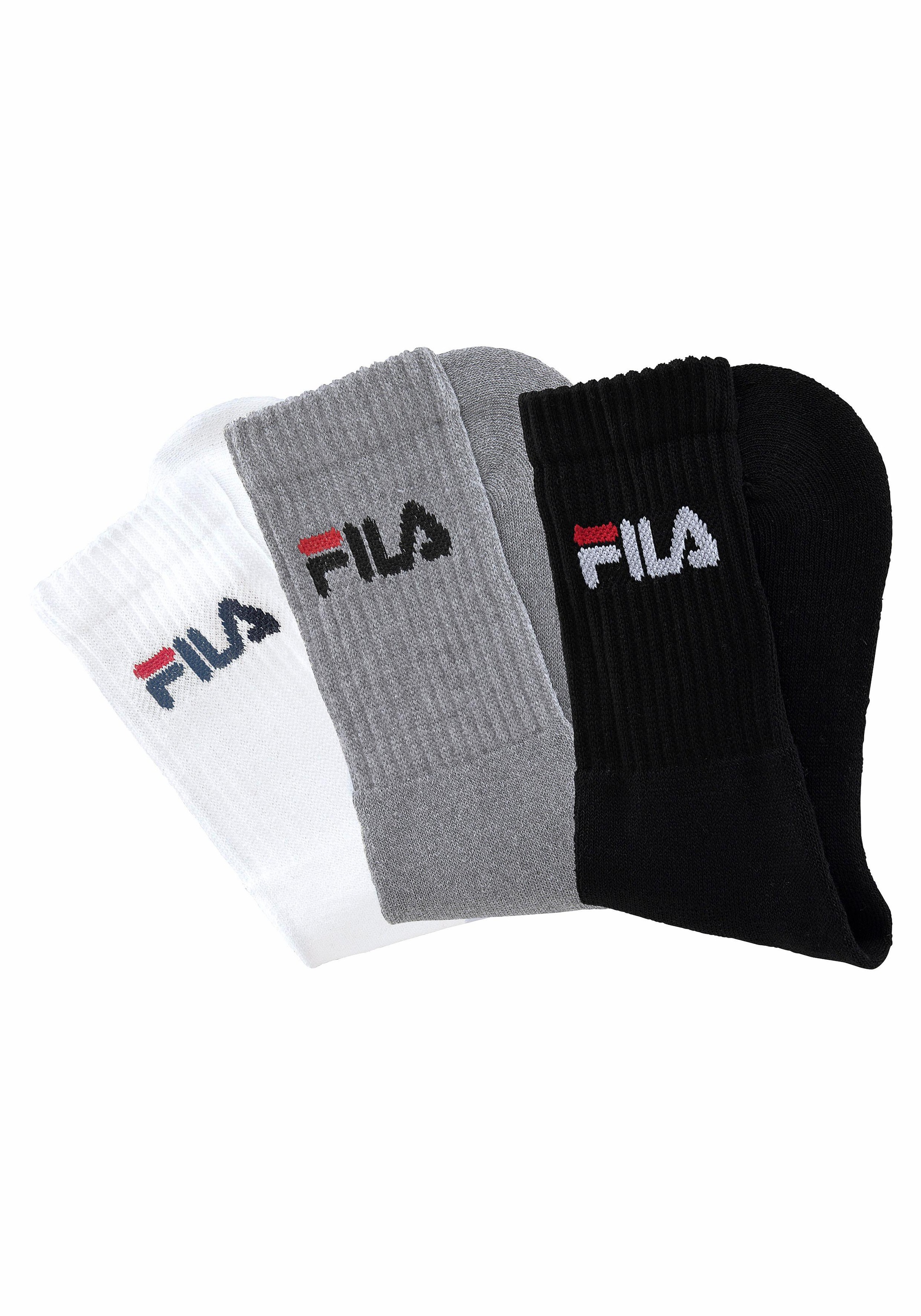 Image of Fila Tennissocken, (3 Paar), mit verstärkten Belastungszonen bei Ackermann Versand Schweiz