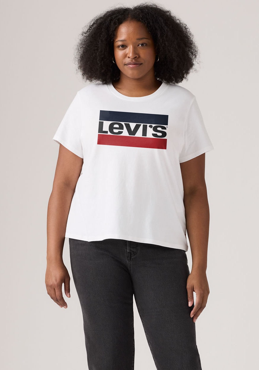 Image of Levis Plus T-Shirt "LSE PL PERFECT TEE" mit Logo Print