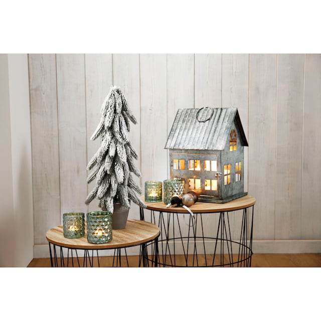 Creativ deco Künstlicher Weihnachtsbaum »Weihnachtsdeko, künstlicher  Christbaum, Tannenbaum«, im Topf mit dekorativem Schnee jetzt kaufen