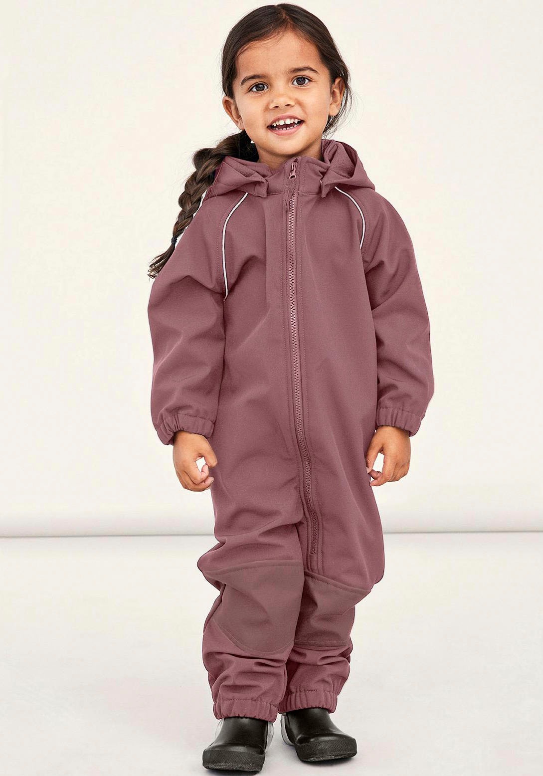 Name It Softshelloverall »NMNALFA SOFTSHELL SUIT SOLID FO NOOS«