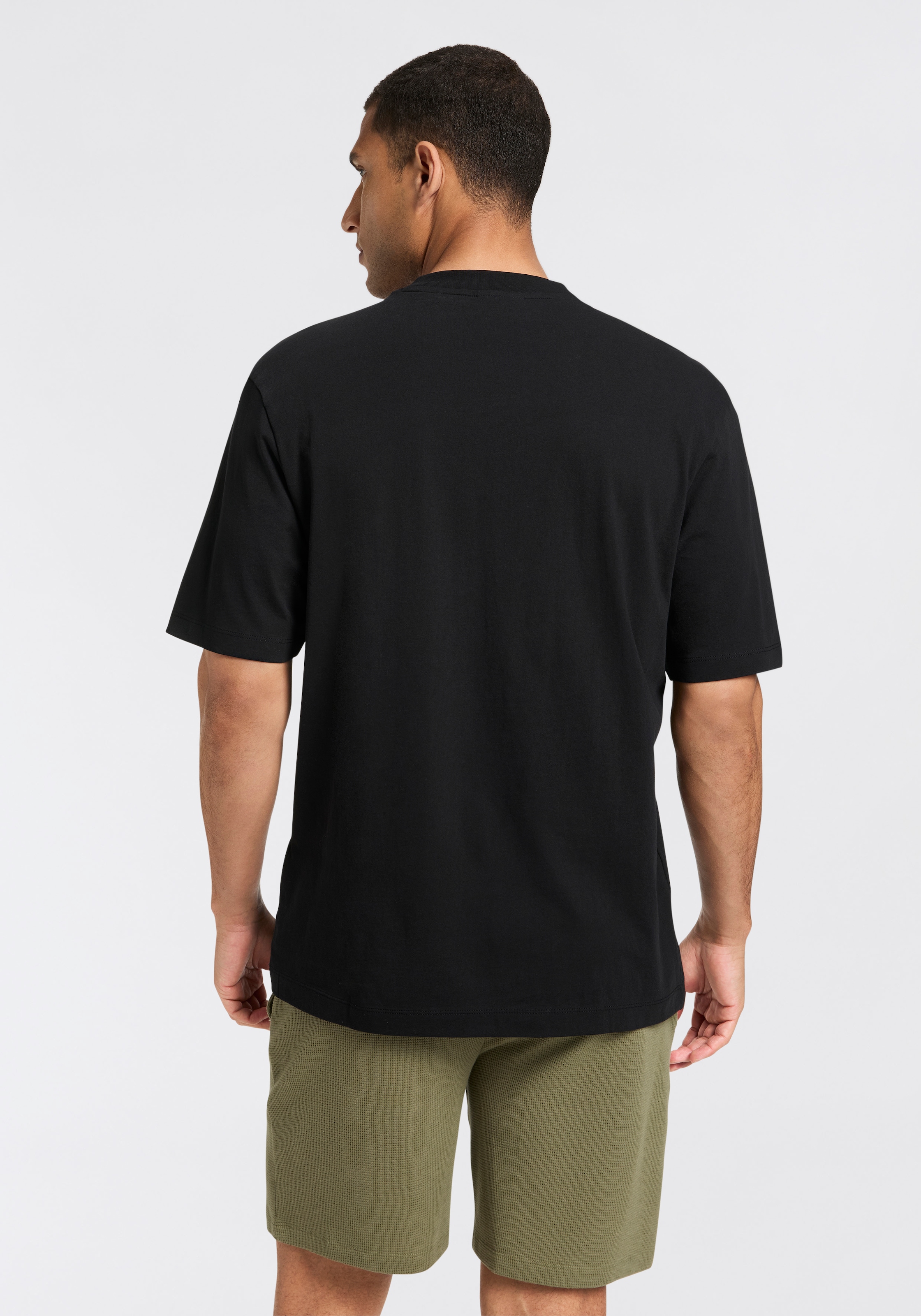 HUGO Blue T-Shirt »Notix«, mit grossem Druck