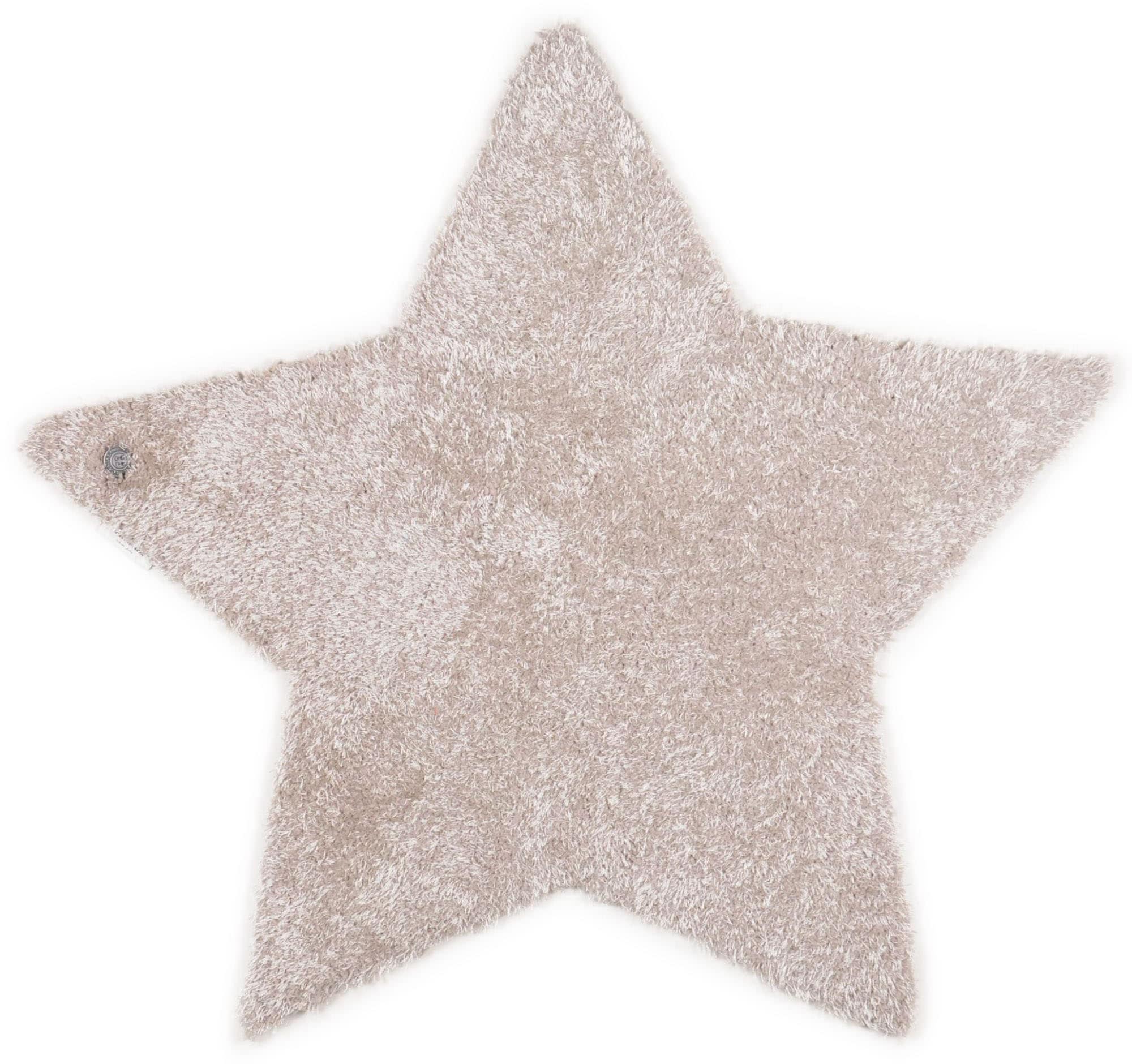 Kinderteppich »Soft Stern«, sternförmig, super weich und flauschig, Kinderzimmer