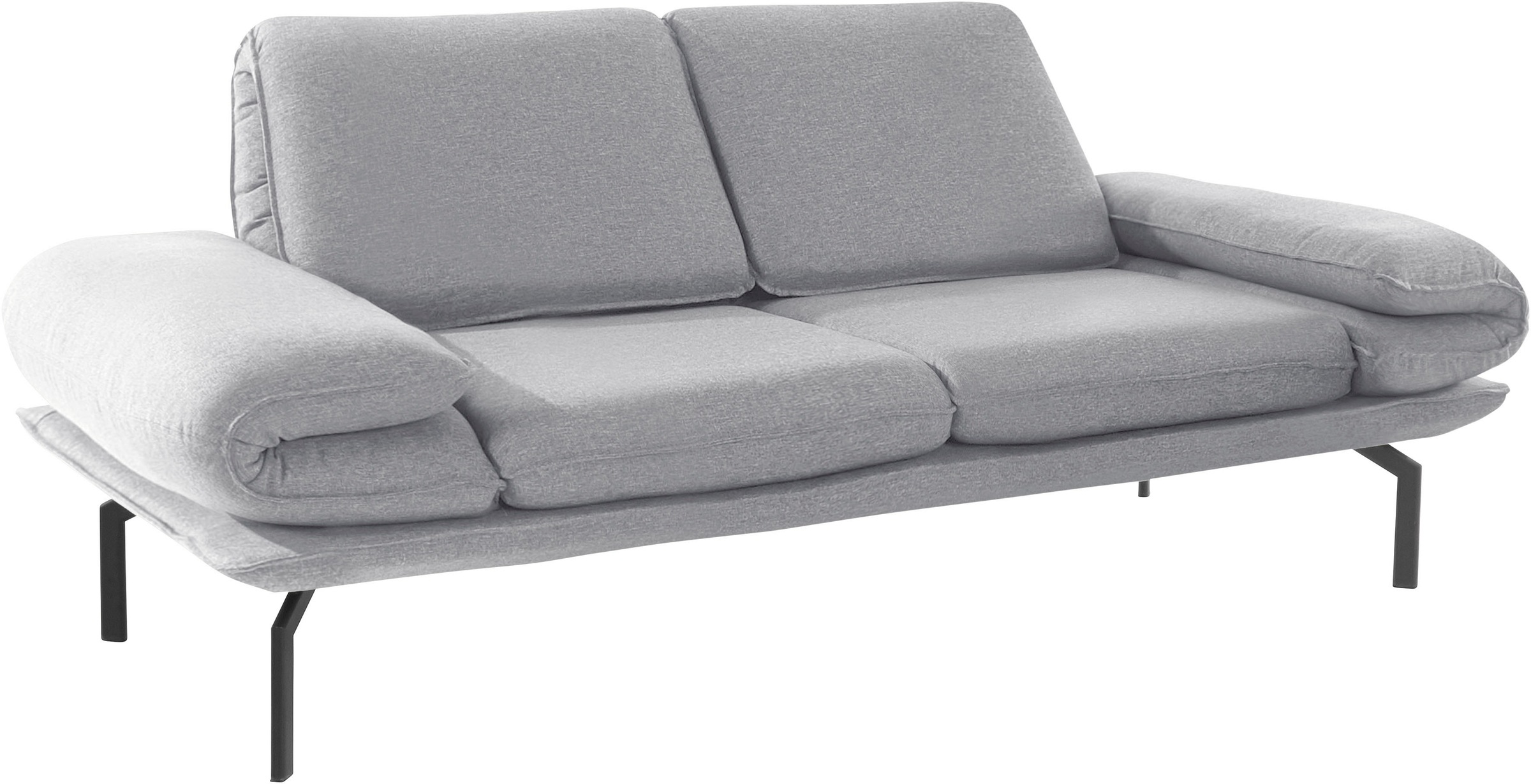 Image of DOMO collection 2-Sitzer »New York«, wahlweise mit Armlehnen- und Rückenfunktion, mit Winkelfuss aus Metall bei Ackermann Versand Schweiz
