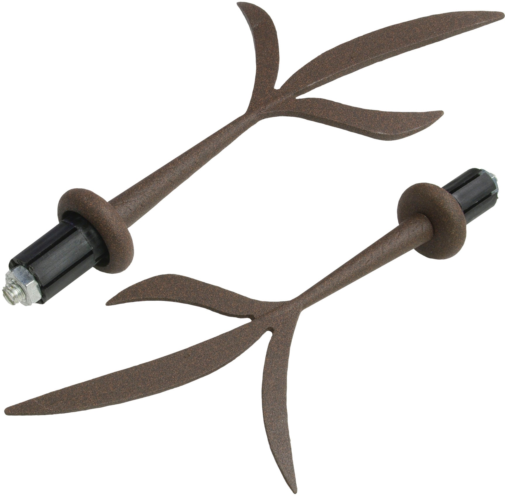 Image of Liedeco Gardinenstangen-Endstück "Endstück, Endknopf Zweig "Esperanca" für 16 mm Stangen" Endstück, Endknopf