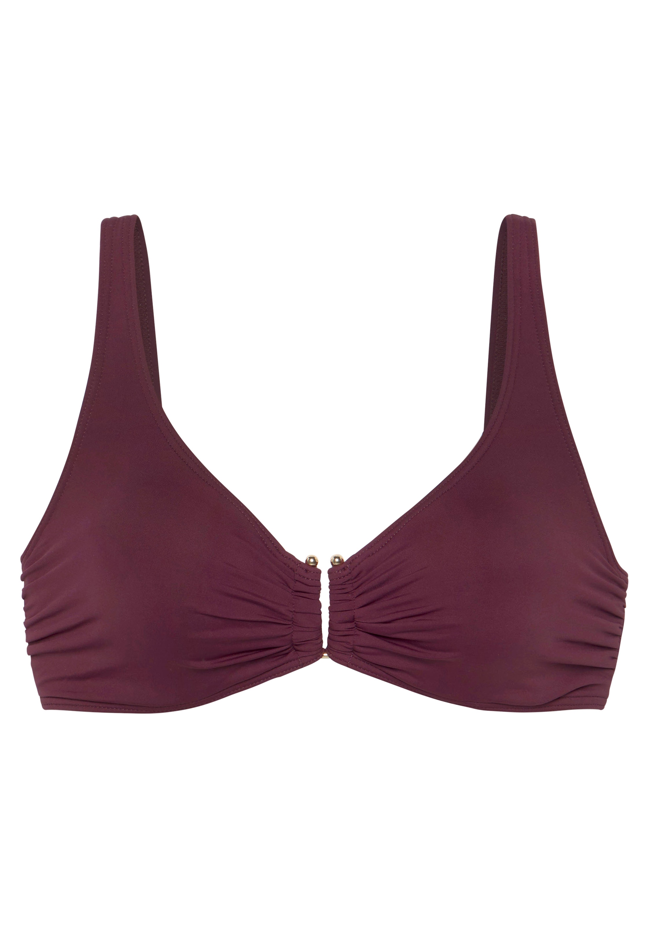 LASCANA Haut de bikini à armatures »Italy« avec accessoire doré
