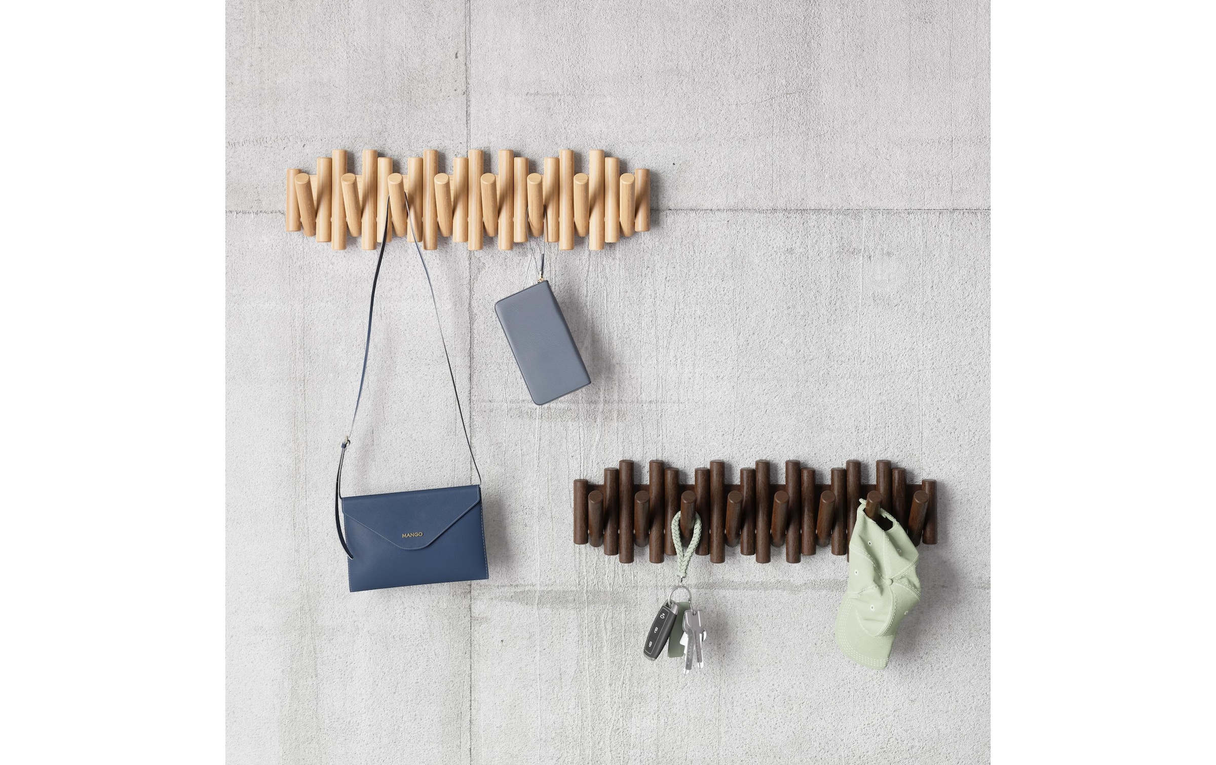 Umbra Wandgarderobe »Picket Garderobeleiste 61 cm x 17 cm«