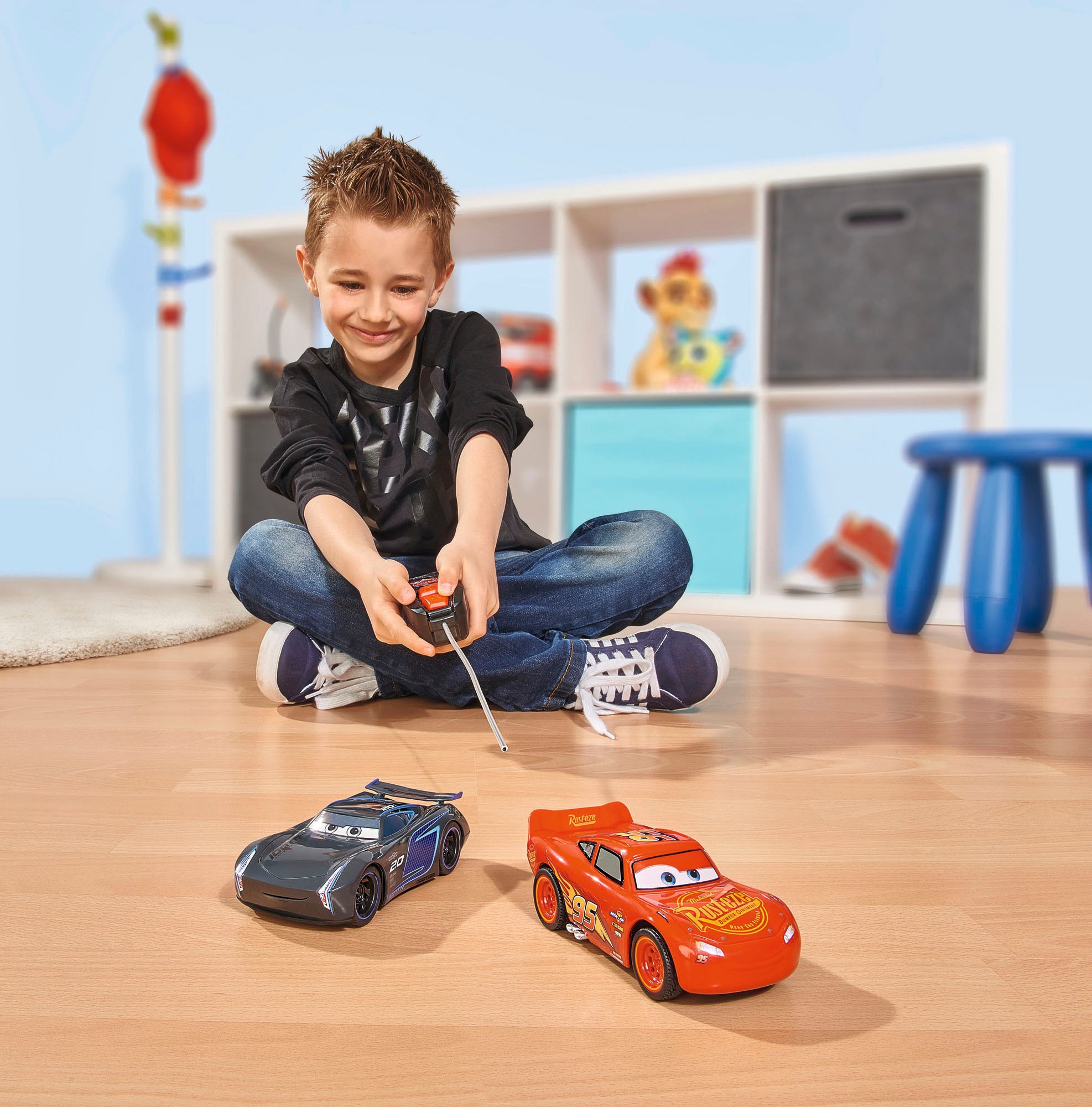 JADA RC-Auto »Cars 3 Lightning McQueen Turbo Racer«