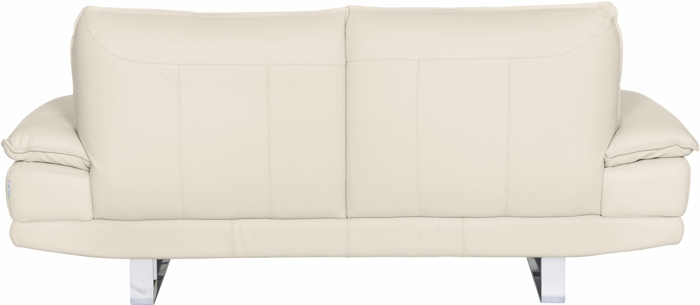 CALIA ITALIA 2,5-places »Dave, Sitzkomfort der Extraklasse, extra bequeme Armlehnen« mit Kufenfuss, in zwei Lederqualitäten