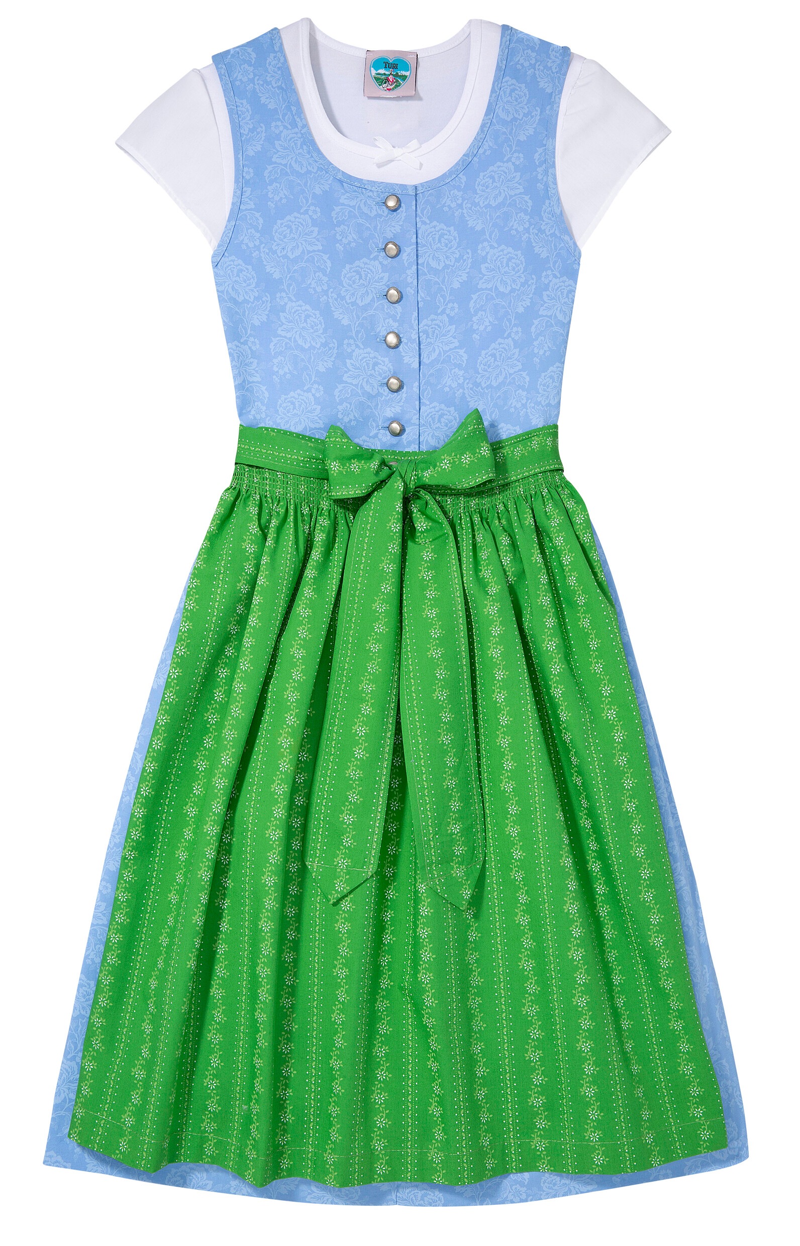 Image of Turi Landhaus Dirndl, (3 tlg.), Kinder, mit traditionellem Muster bei Ackermann Versand Schweiz