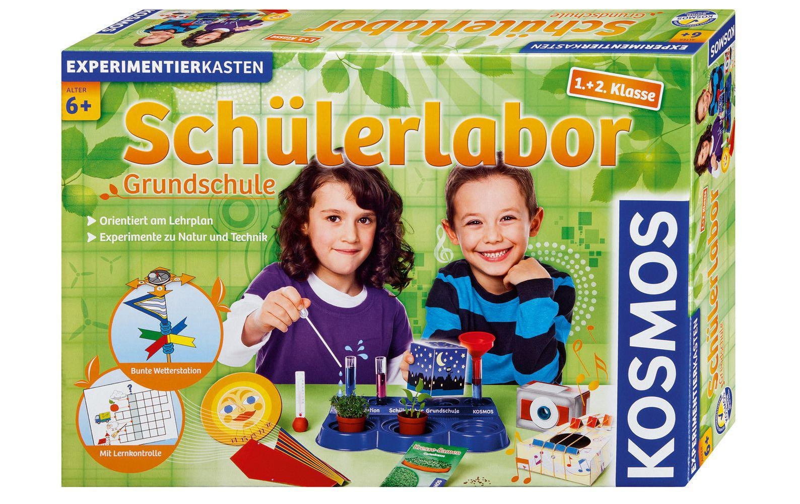 Kosmos Experimentierkasten »Schülerlabor Grundschule 1 + 2 Klasse«