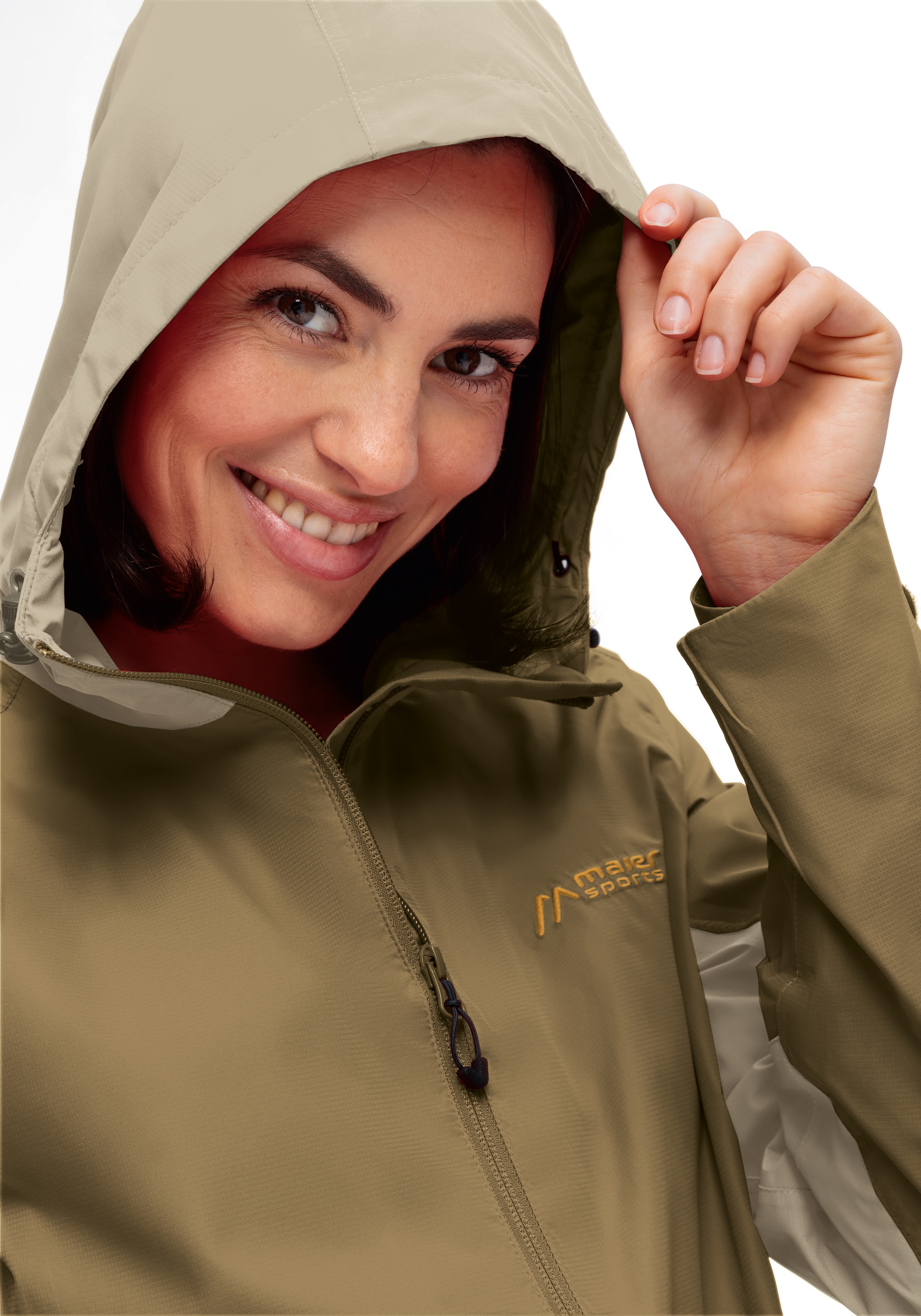 Maier Sports Outdoorjacke »Brocken W«, Damen Jacke wasserdicht, Funktionsjacke 2 Taschen aussen + Innentasche