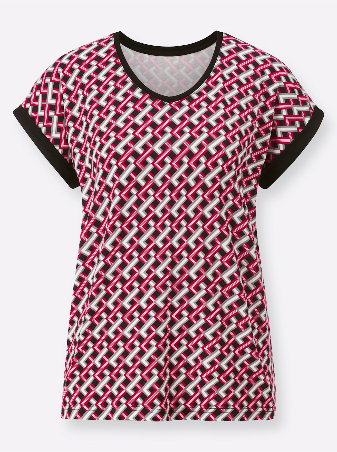 Inspirationen T-shirt en V »V-Shirt« 1 cuis