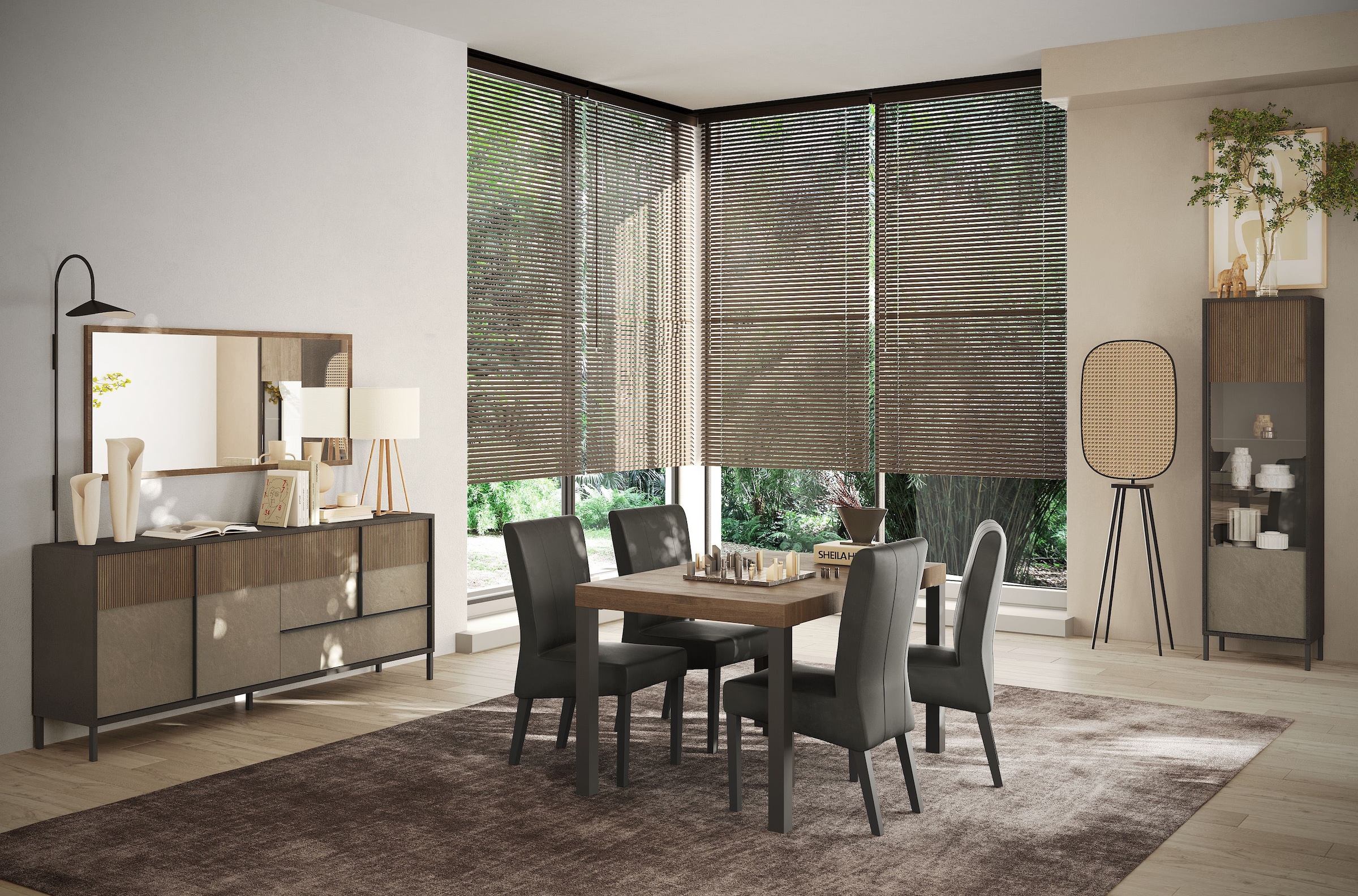 Home affaire Esstisch »Everest 189 x 88 cm, Küchentisch, Esszimmertisch« moderner rechteckiger Esstisch mit Metallbeinen