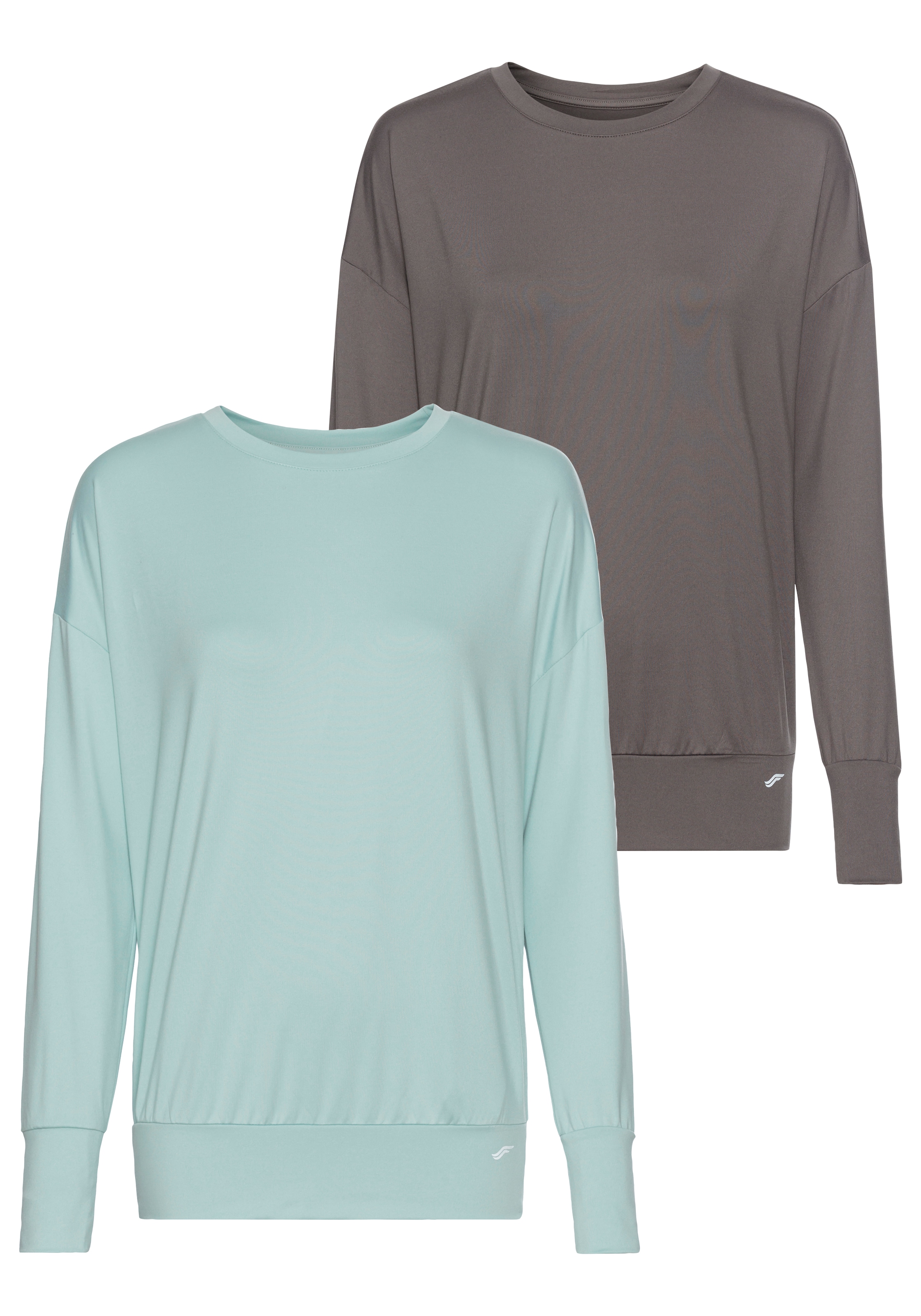 Image of FAYN SPORTS Yogashirt 2er-Pack, Atmungsaktiv & schnelltrocknend im praktischen 2er-Pack