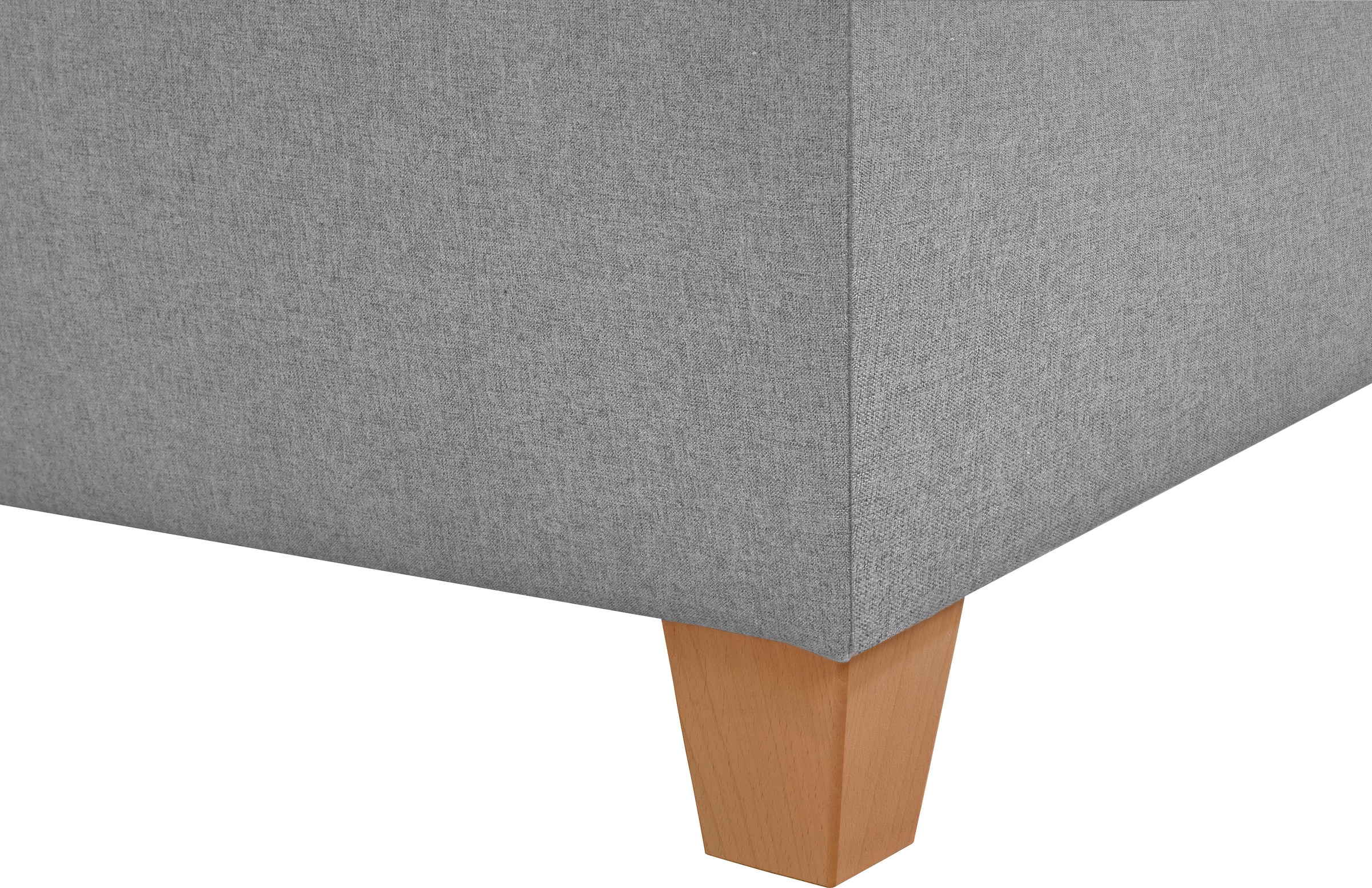 Home affaire Boxspringbett inklusive Komfortschaum-Topper