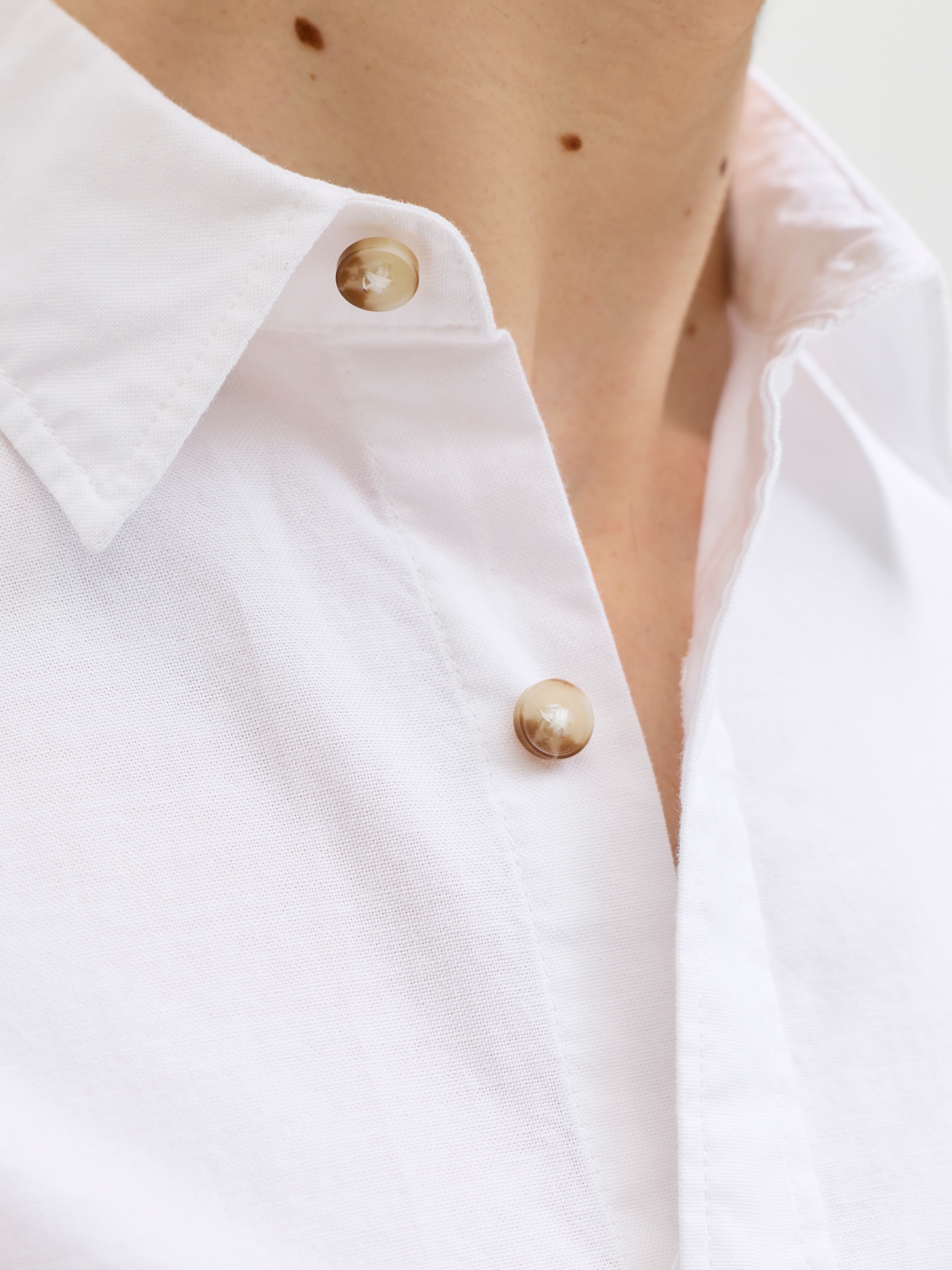 Jack & Jones Kurzarmhemd »JJCHAD OXFORD STRIPE SHIRT SS«