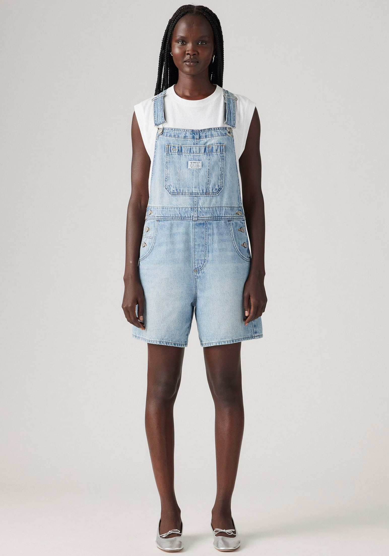 Levi's® Latzhose »UTILITY SHORTALL«, im Five-Pocket Style