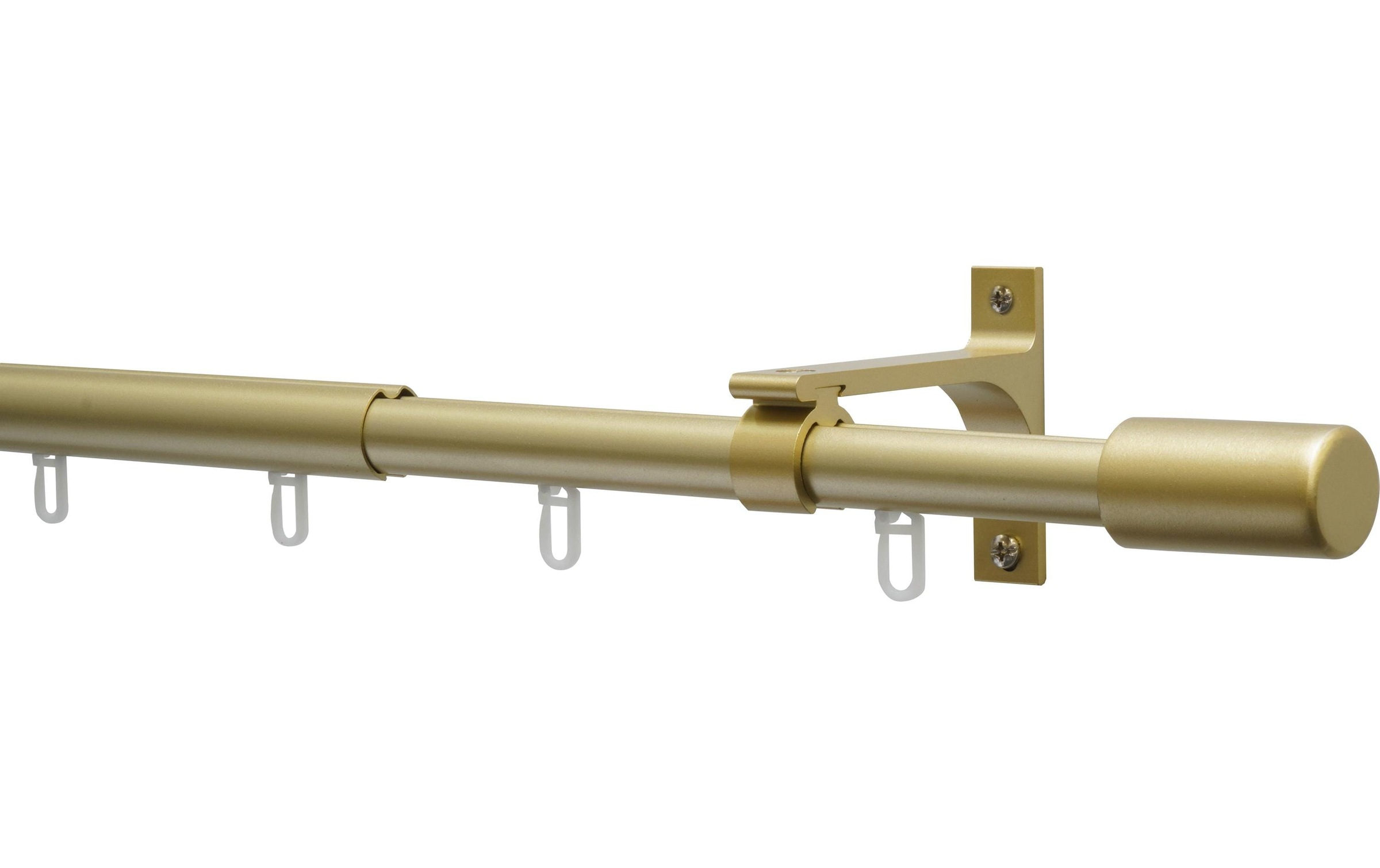 Image of GARDINIA Vorhangstange "Theos 100-190 cm Gold-matt"