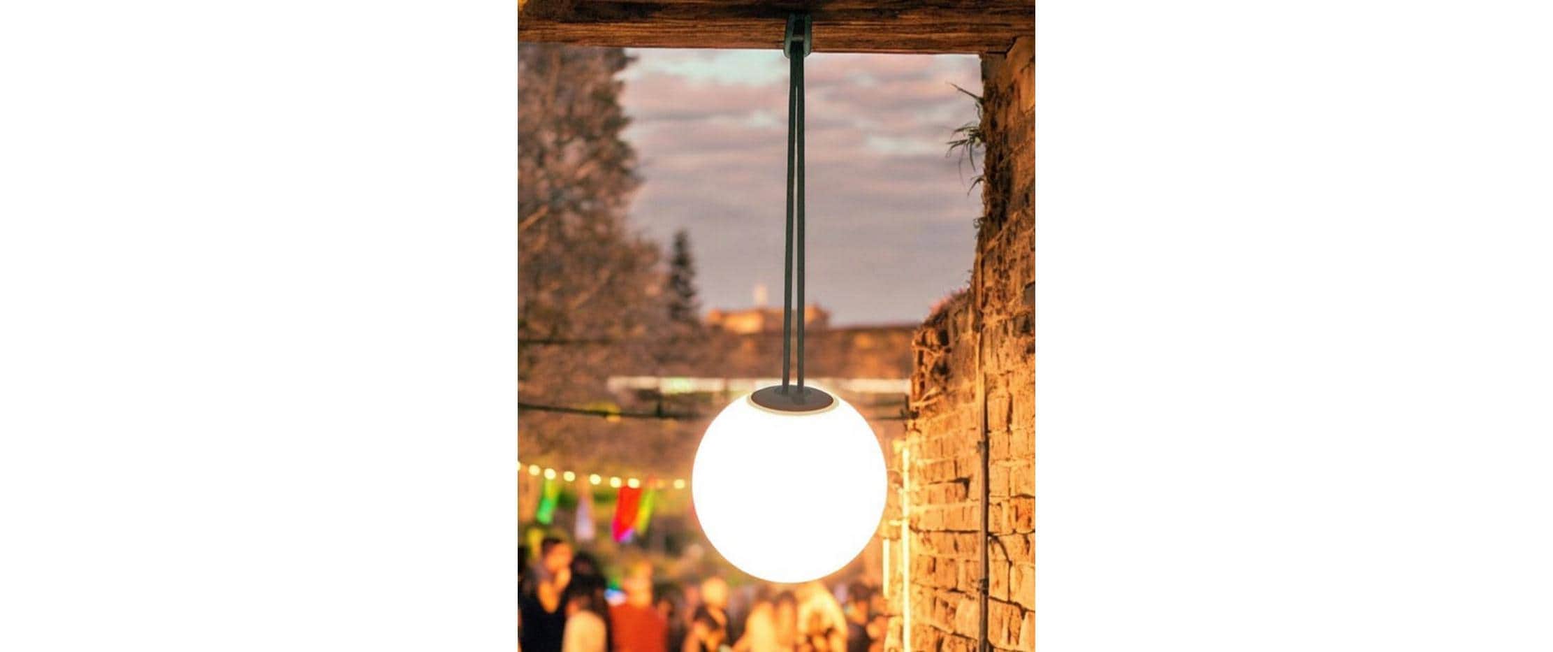   Hängeleuchte »Dameco Outdoor D20 cm, 3000 Kelvin, 80 lm, 4W« 1 Stk. Warmweiss