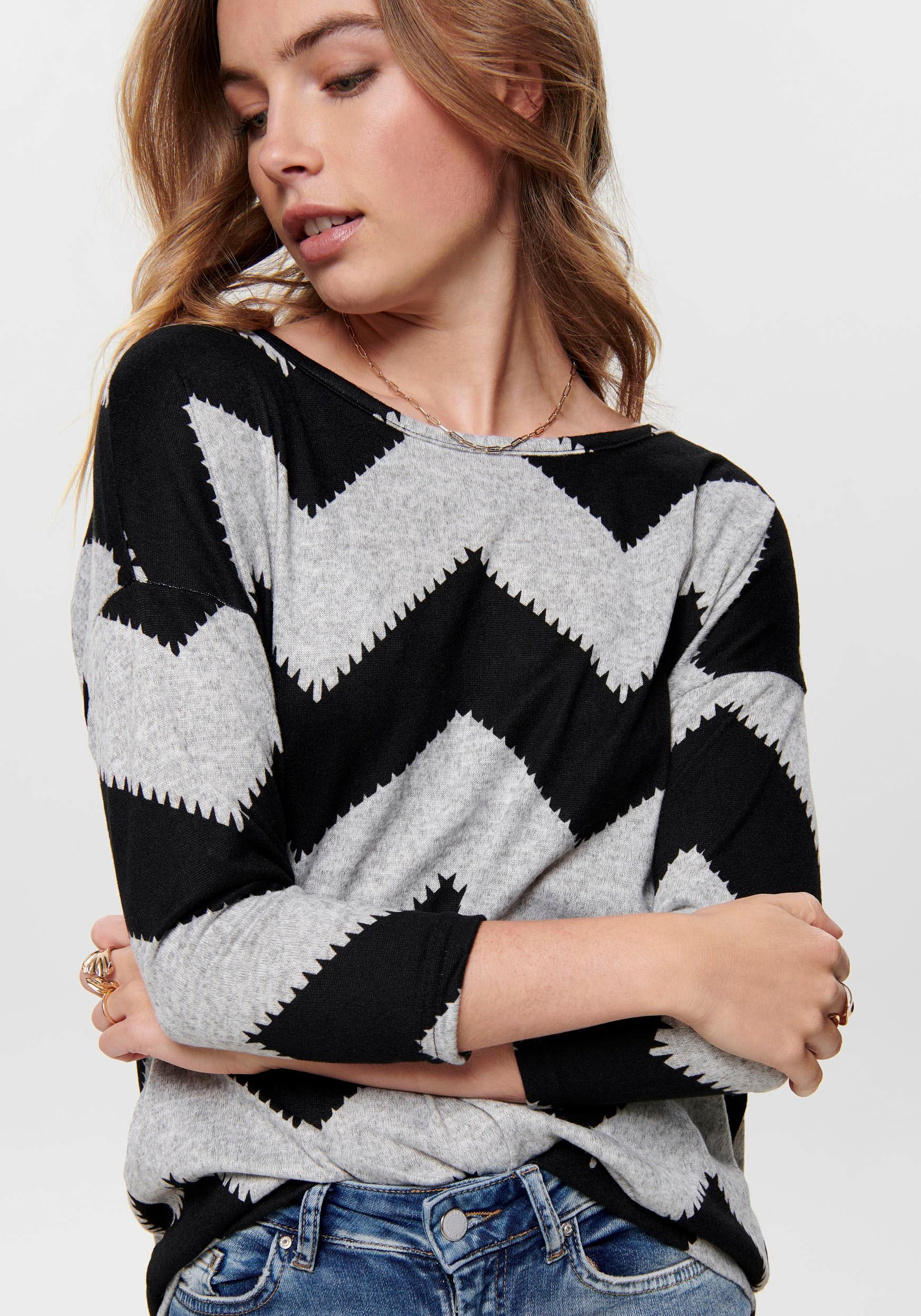 ONLY 3/4-Arm-Shirt »ONLELCOS 4/5 AOP TOP JRS«