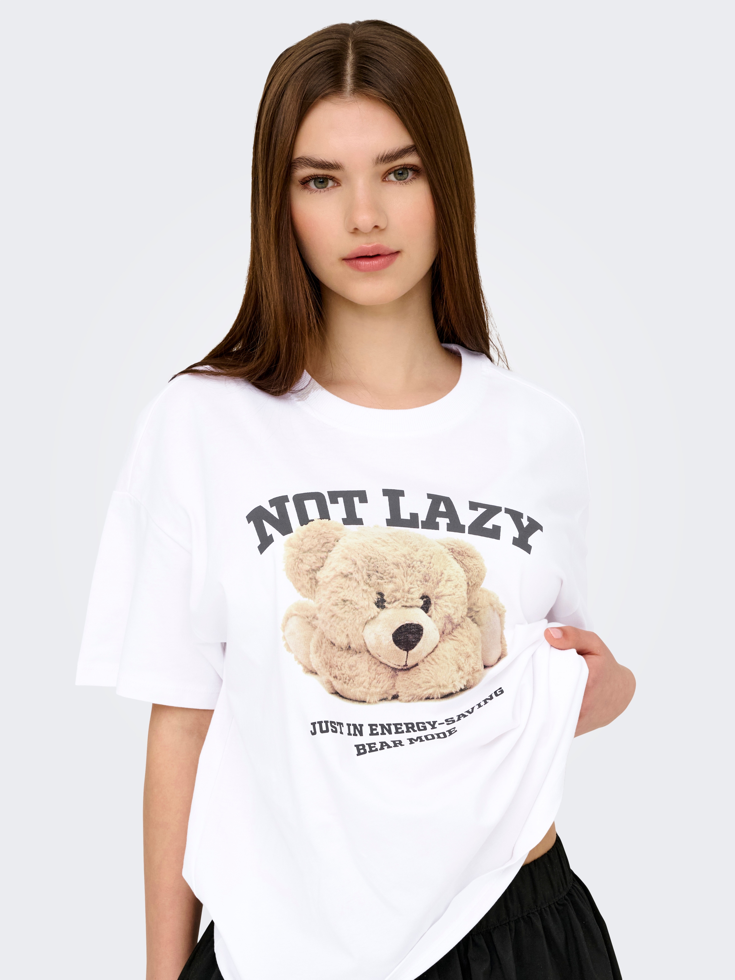 ONLY Kurzarmshirt »ONLVIVVI LIFE S/S LOVELY TOP JRS«