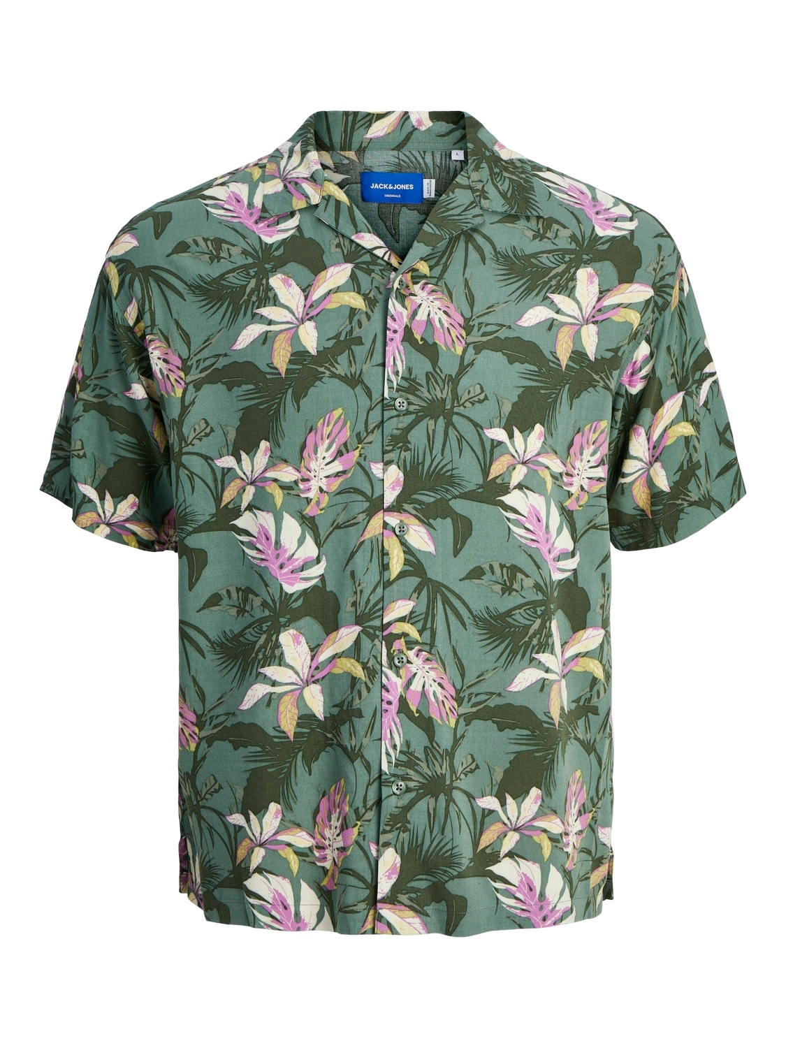 Jack & Jones Hawaiihemd »JORLUKE TAMPA AOP SHIRT SS SN«