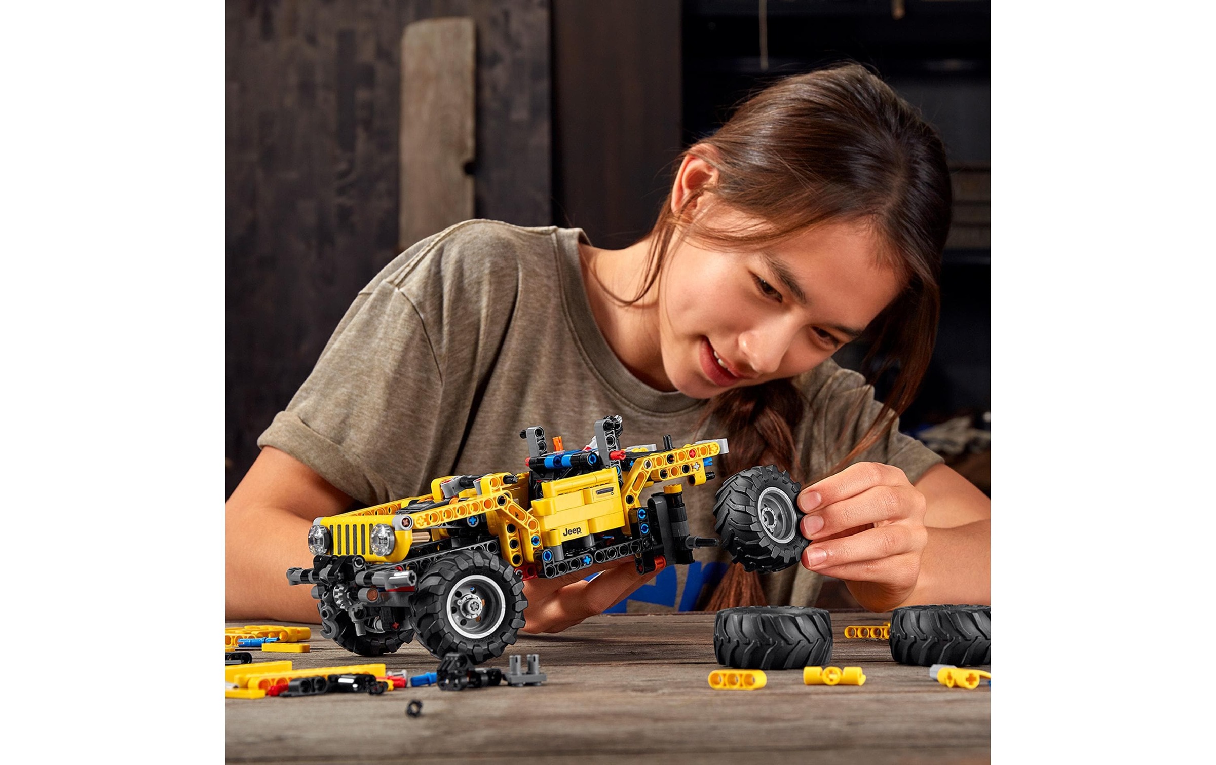 LEGO® Konstruktionsspielsteine »Jeep Wrangler 42122«
