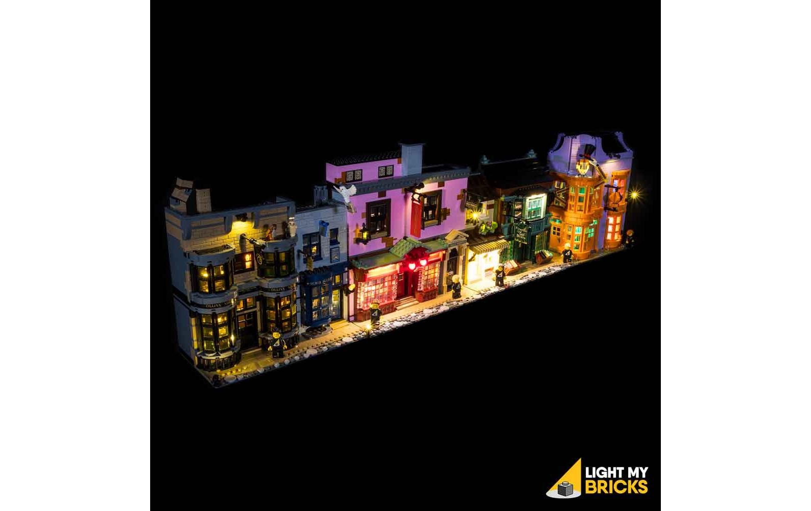 Konstruktionsspielsteine »LEGO Diagon Alley #75978 Light Kit«, (144 St.)
