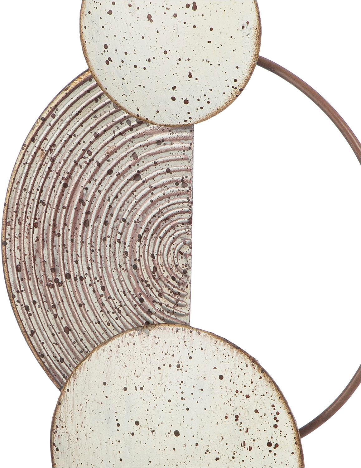 Casablanca by Gilde Dekoobjekt »Standrelief Ermelo weiss H. 49,5 cm«