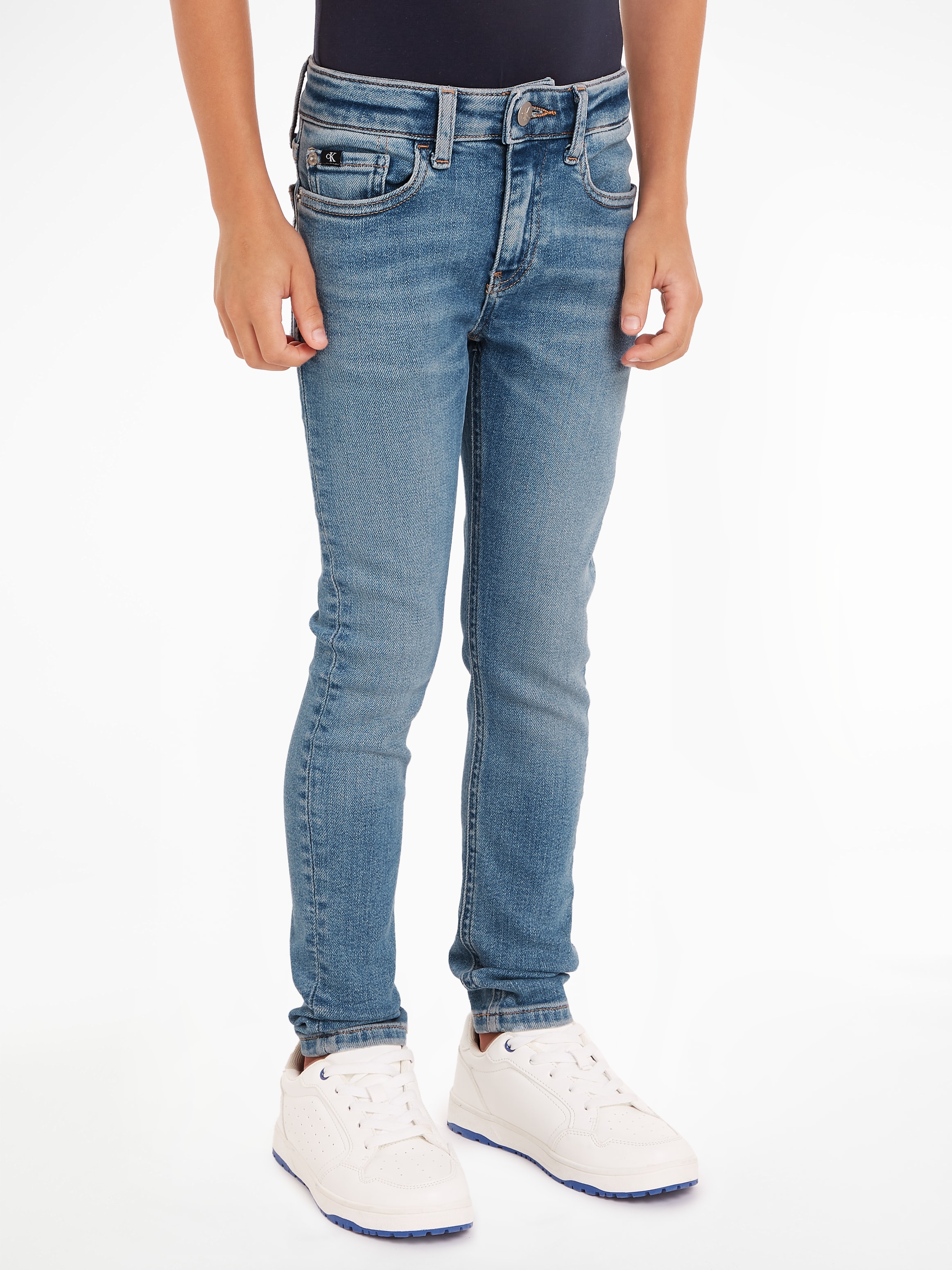 Skinny-fit-Jeans »SKINNY CLOUDY BLUE STRETCH«, Kinder bis 16 Jahre
