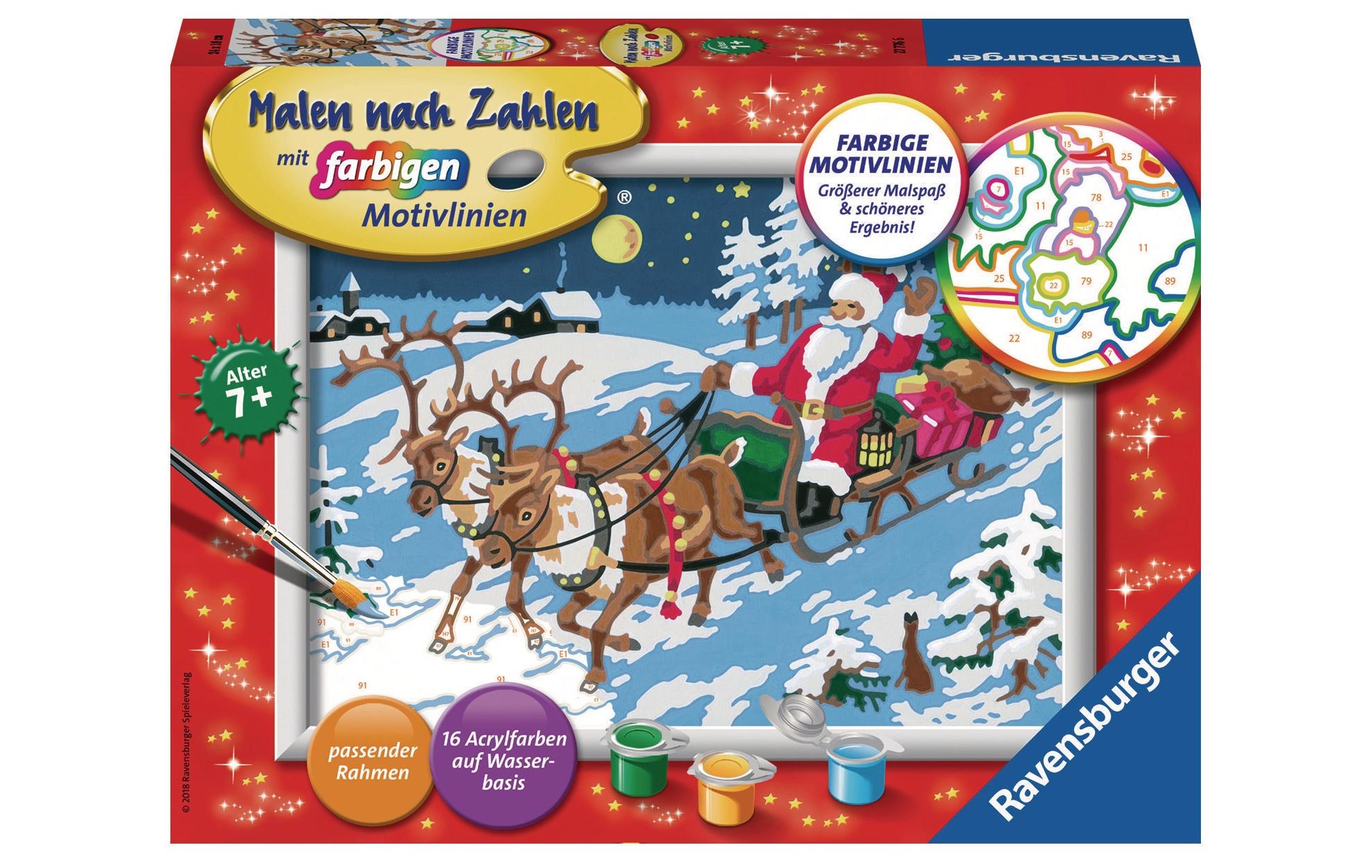 Image of Ravensburger Malen nach Zahlen »Weihnachten« bei Ackermann Versand Schweiz