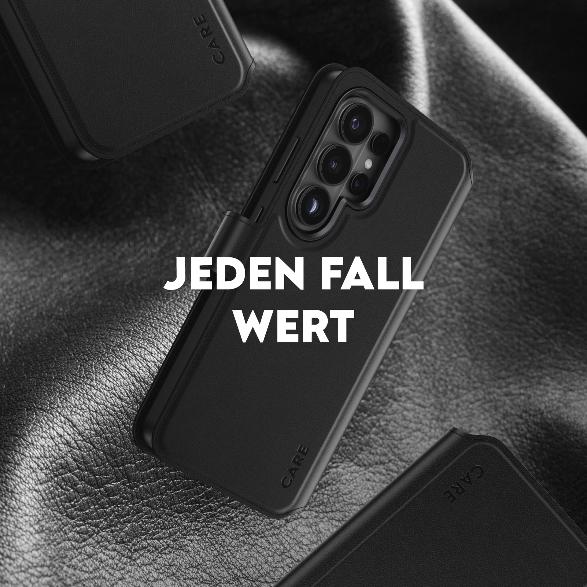 CARE by PanzerGlass Handyhülle »Tango 2-in-1 Wallet Case mit Qi für Samsung Galaxy S26 Ultra« Samsung Galaxy S26 Ultra Backcover, Schutzhülle, Handyschutzhülle, Case, Schutzcase, stossfest