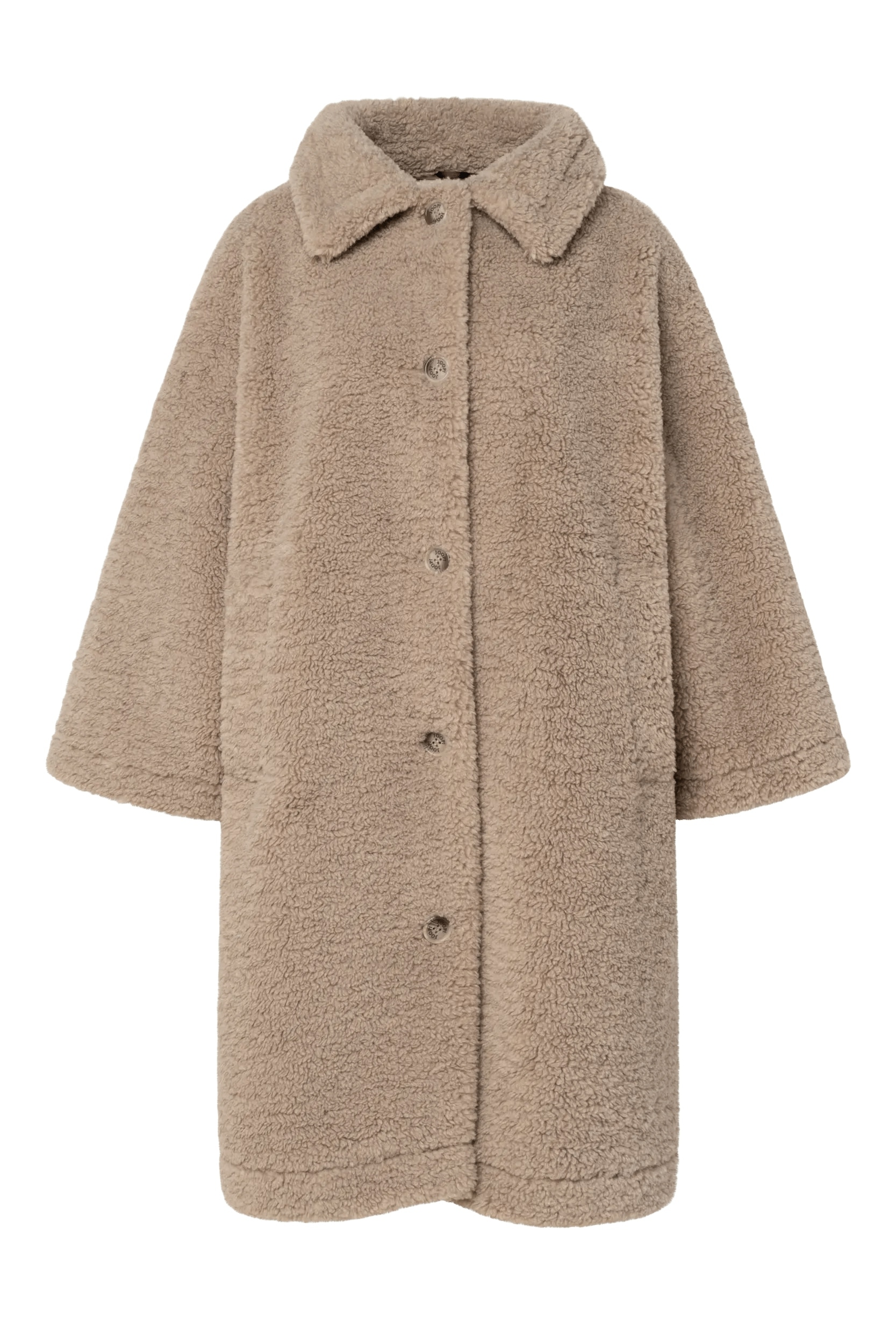 Image of JOOP Fellimitatmantel "Conorina" Regular fit mit Plüsch
