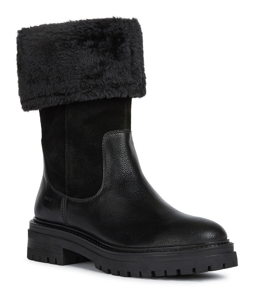 Image of Geox Winterstiefel »D Iridea«, mit trendy Fellimitat-Kragen bei Ackermann Versand Schweiz