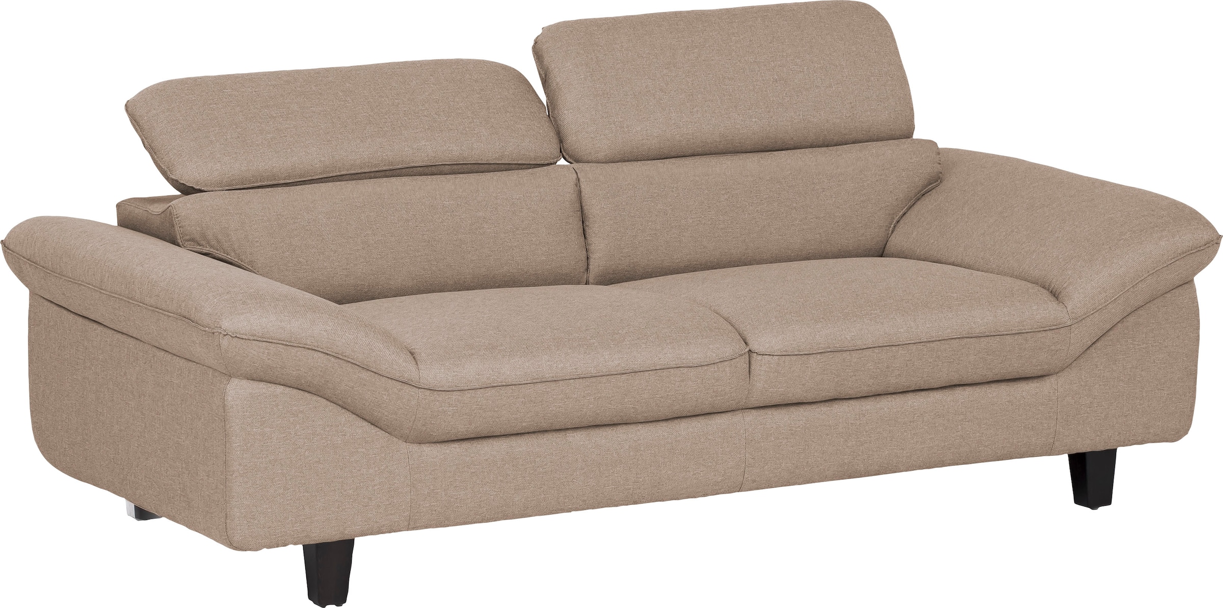 Home affaire 2-Sitzer »Pilot«, Big-Sofa mit Kopfteilverstellung