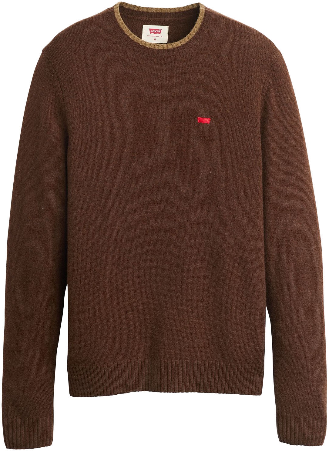 Levi's® Wollpullover »ORIGINAL HM SWEATER«, in klassischer Rundhalsform