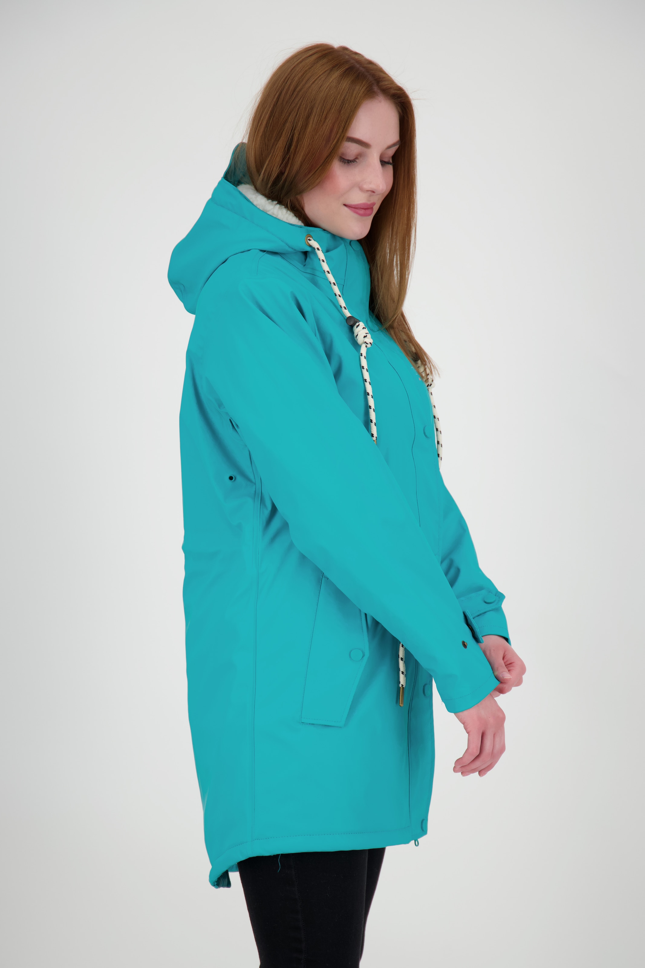 DEPROC Active Regenjacke »Friesennerz ELLESMERE WOMEN«, auch in Grossen Grössen erhältlich