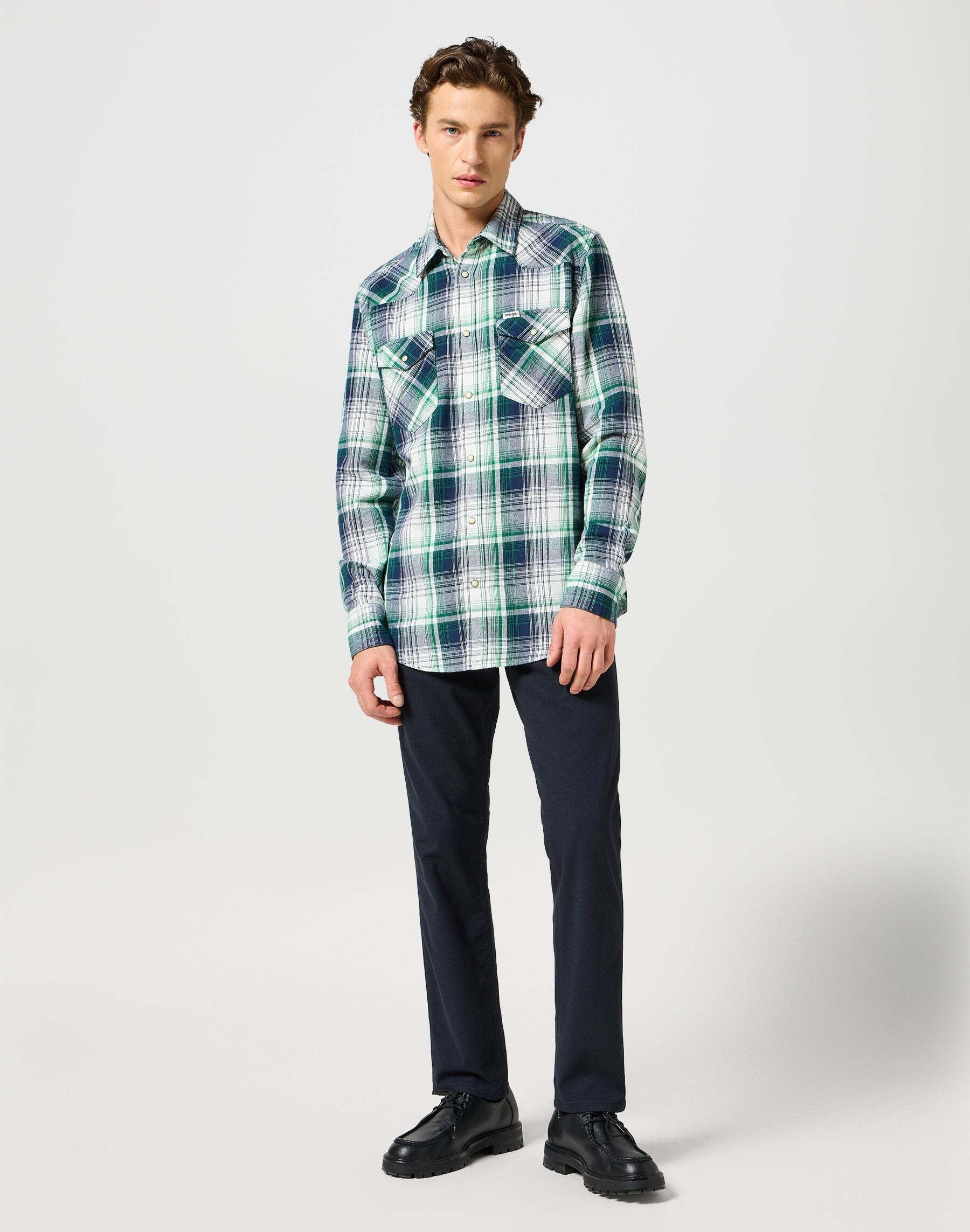 Wrangler Langarmhemd »Wrangler Langarmhemd Western Shirt«