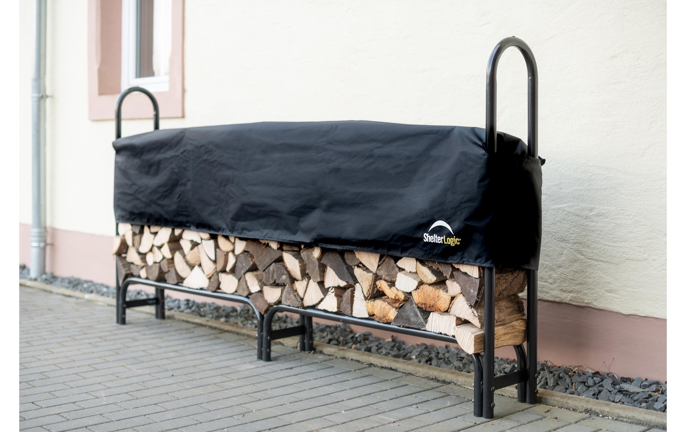 ShelterLogic Kaminholzregal »ShelterLogic« 1000 kg Traglast, inkl. Abdeckung