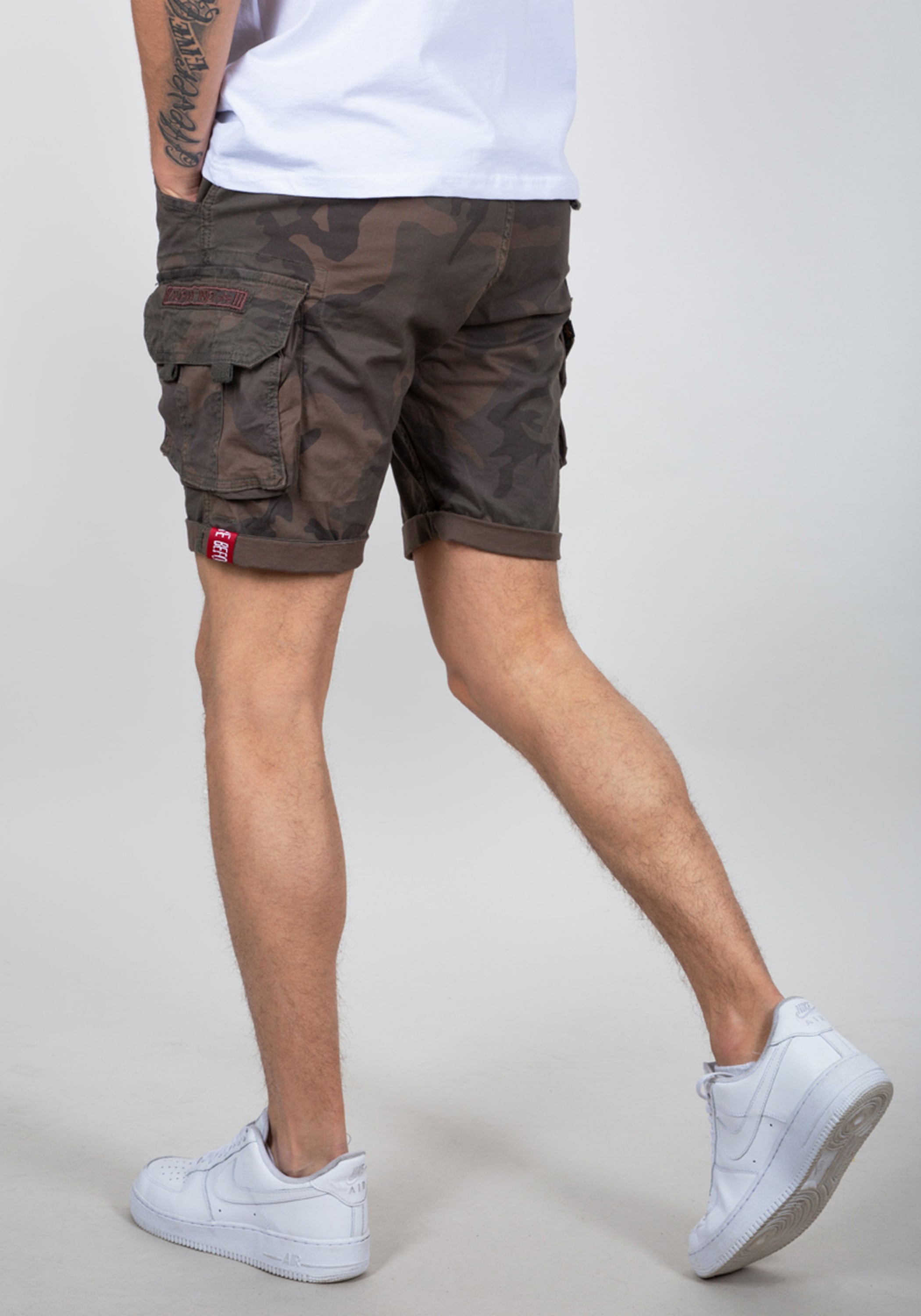 Alpha Industries Shorts »Crew Short Camo«