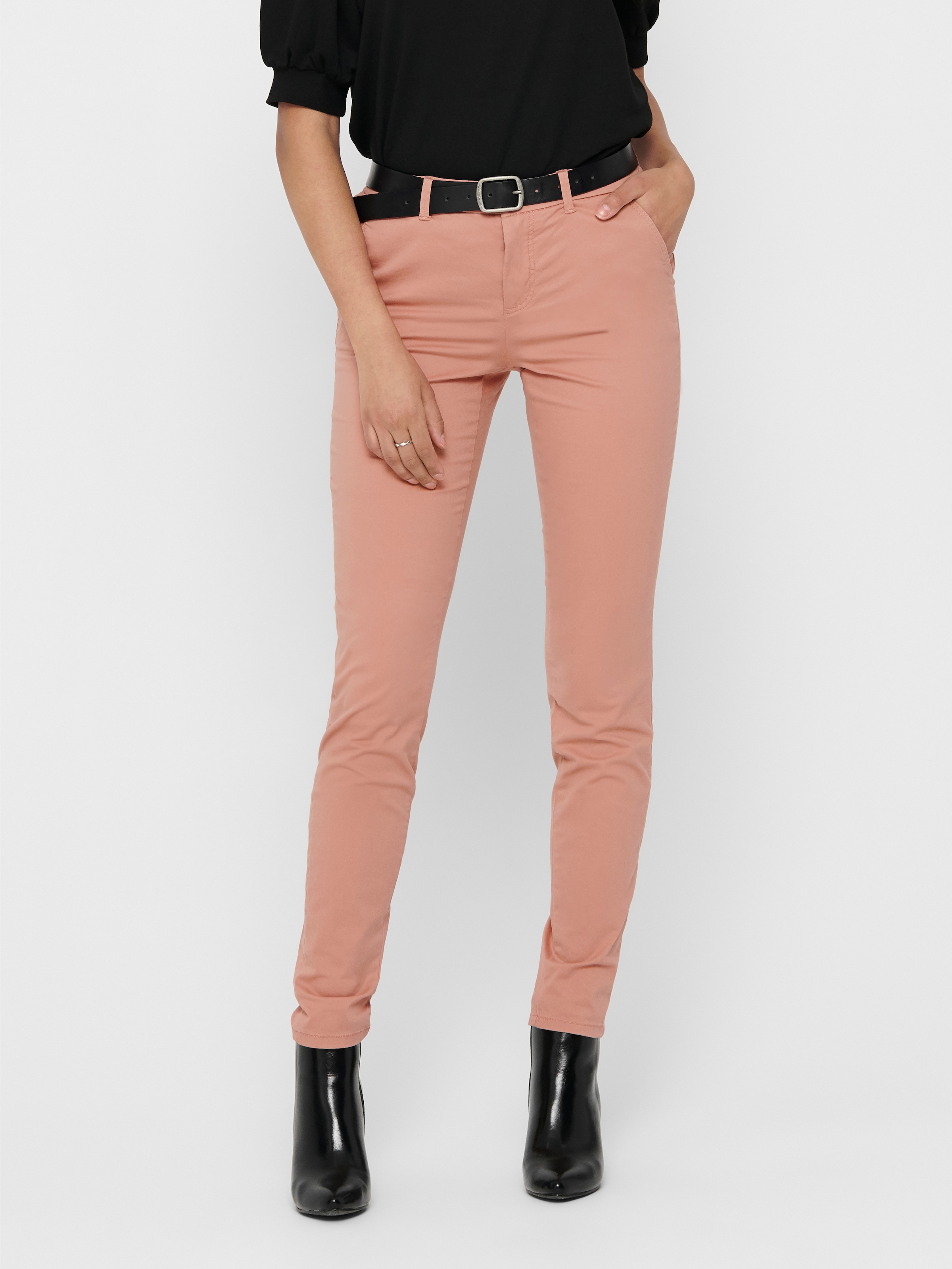 ONLY Chinos »ONLPARIS REG CHINO PANT«  gepflegte Hose mit schmaler Beinform