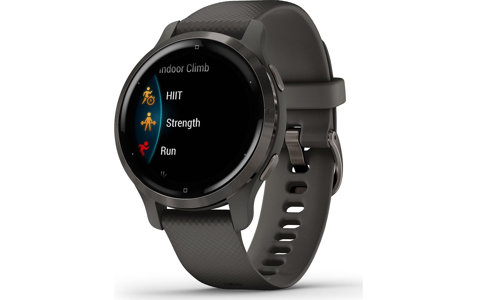 Garmin Smartwatch »Venu 2S Grau/Dunkel«, (2,79 cm / 1,1 Zoll),)