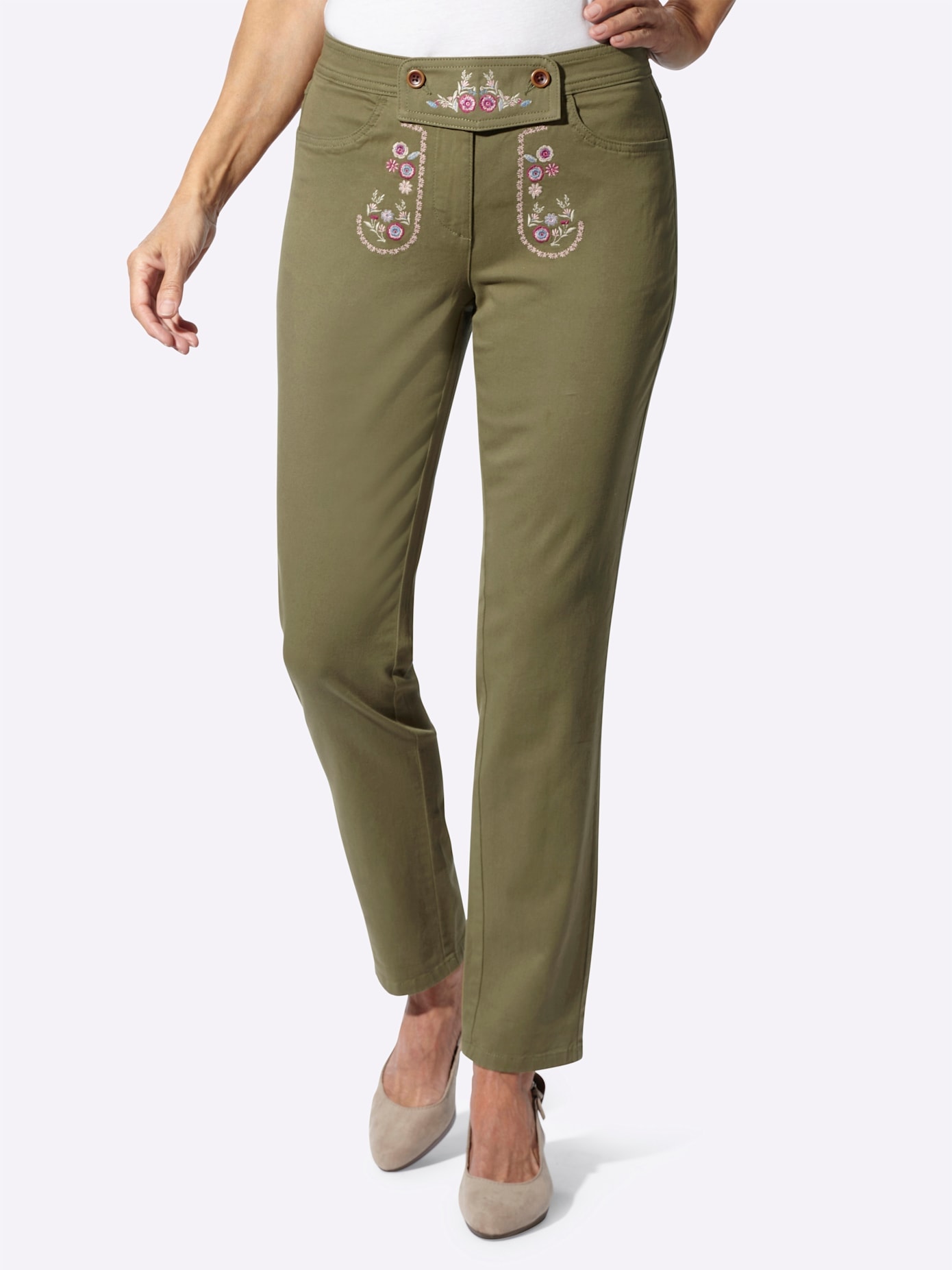 Image of Classic Basics Trachtenjeans 1